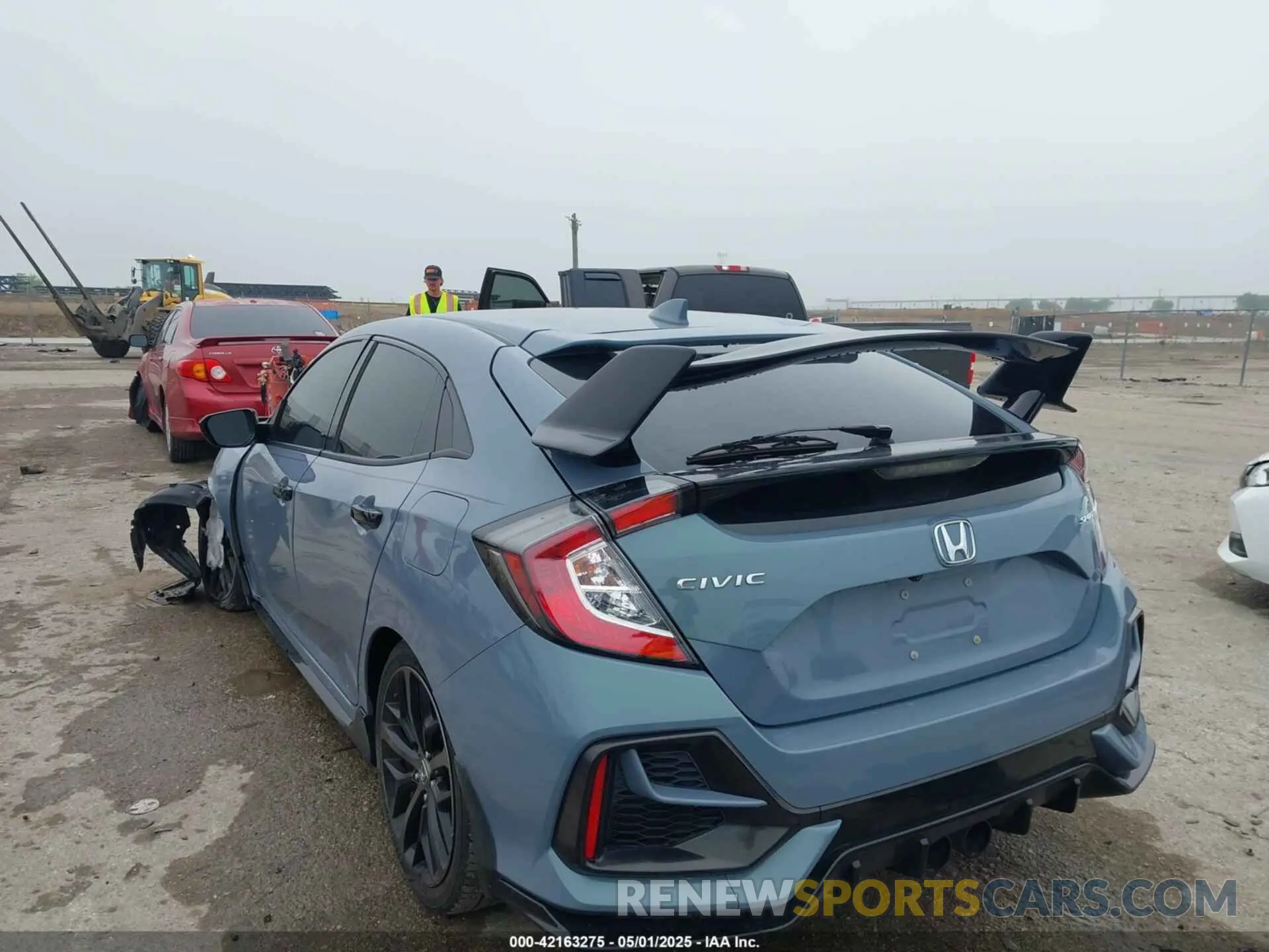 3 Photograph of a damaged car SHHFK7H47LU211785 HONDA CIVIC 2020