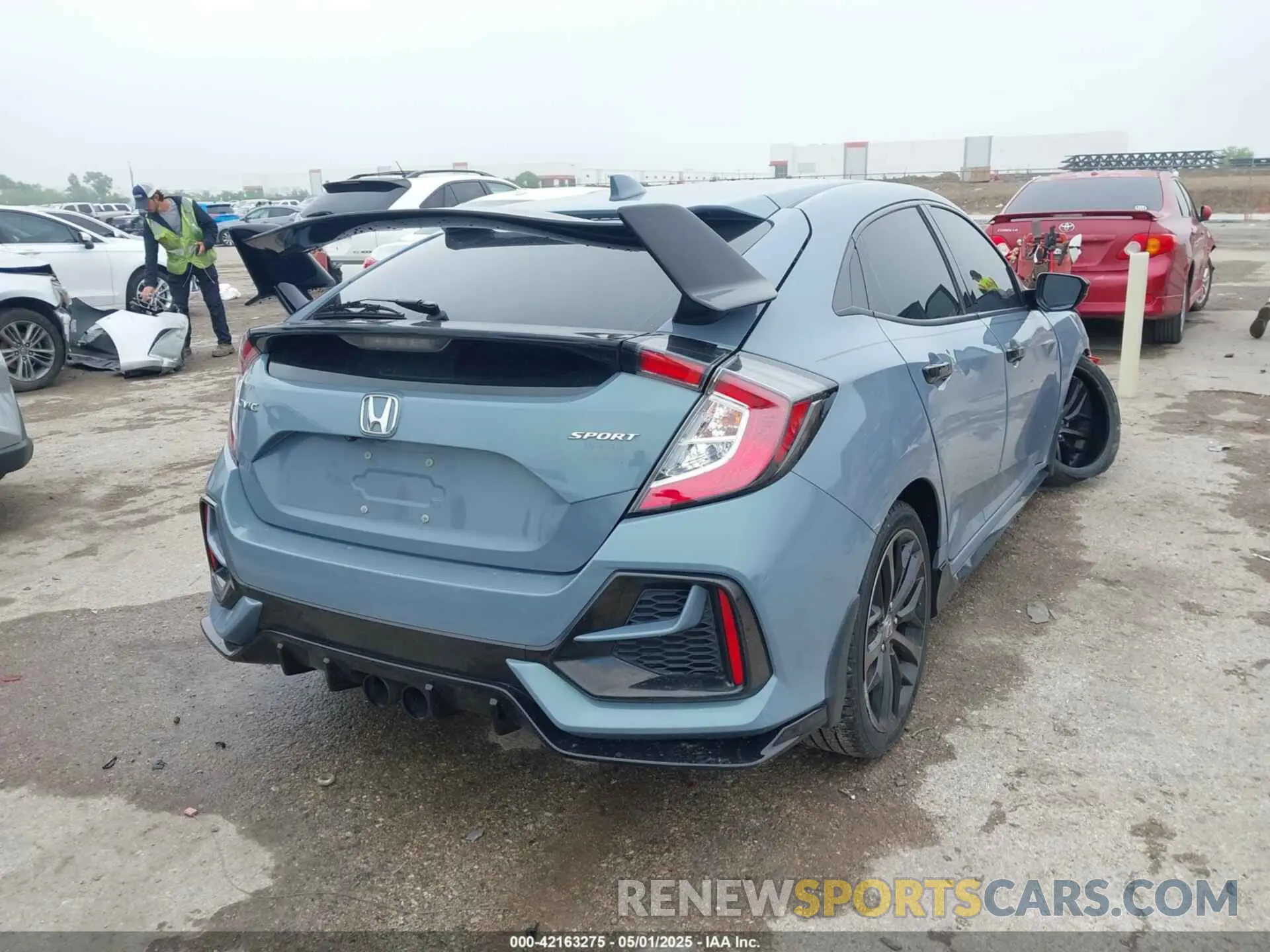 4 Photograph of a damaged car SHHFK7H47LU211785 HONDA CIVIC 2020