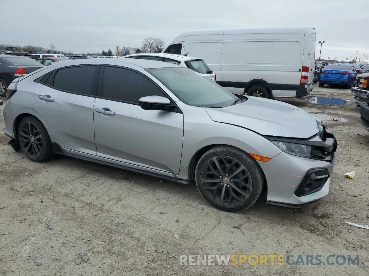 4 Photograph of a damaged car SHHFK7H47LU223337 HONDA CIVIC 2020