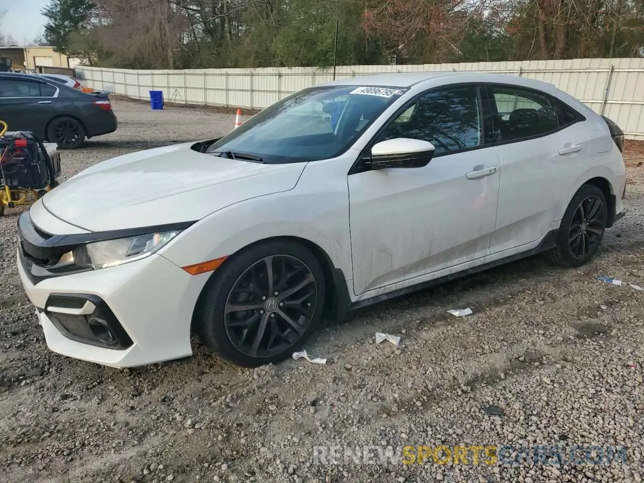 1 Photograph of a damaged car SHHFK7H47LU224391 HONDA CIVIC 2020