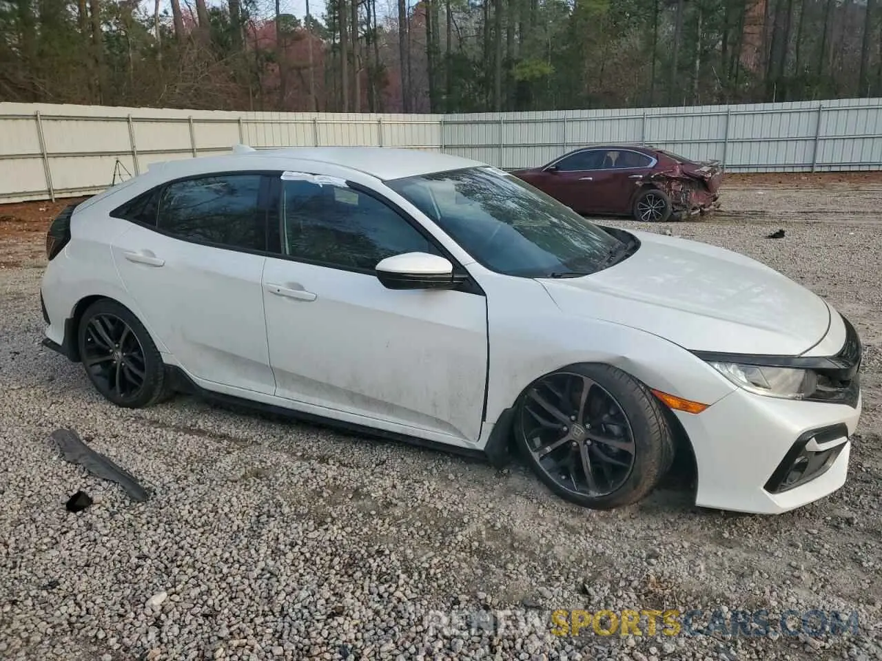 4 Photograph of a damaged car SHHFK7H47LU224391 HONDA CIVIC 2020