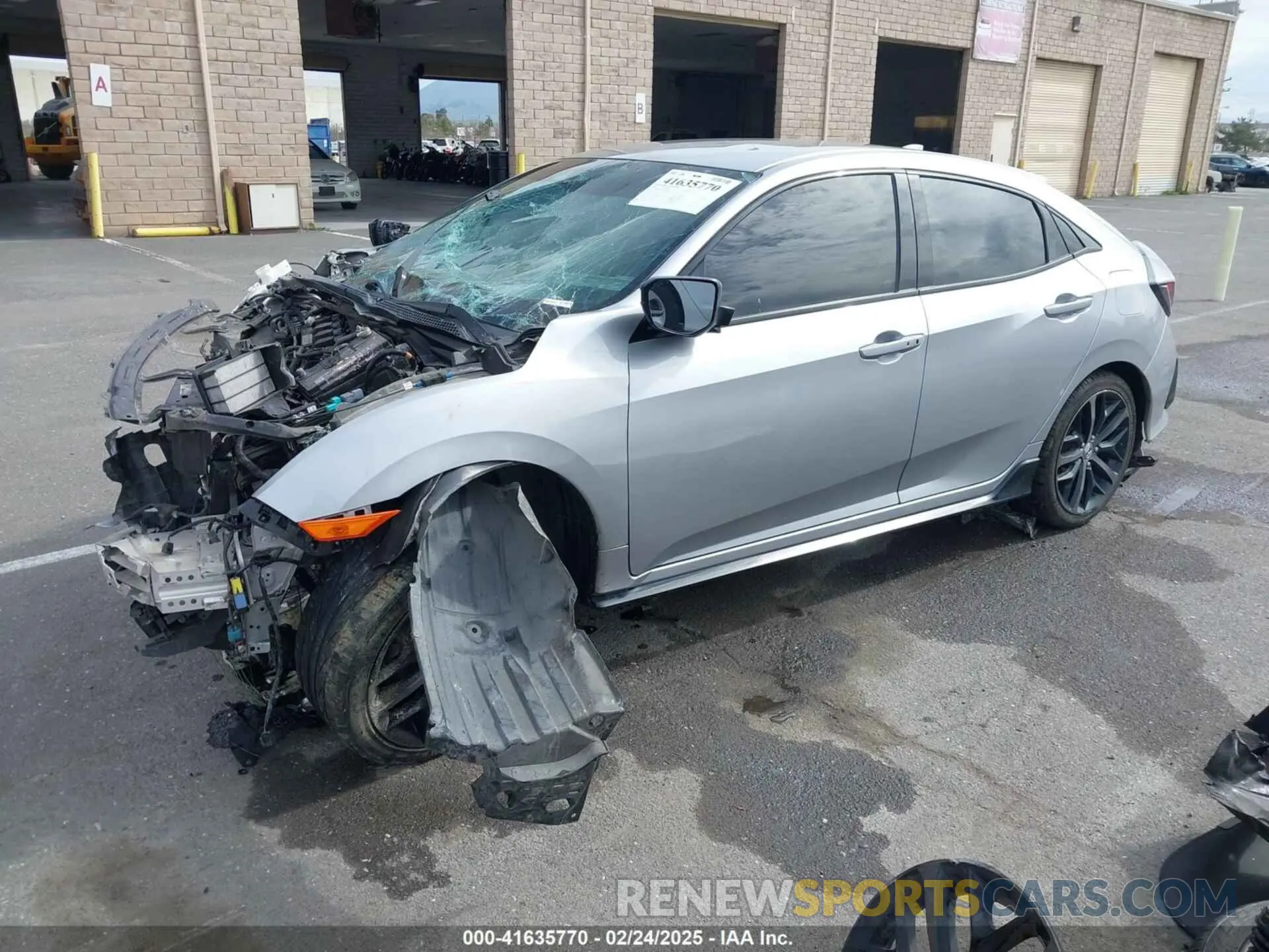 2 Photograph of a damaged car SHHFK7H47LU405877 HONDA CIVIC 2020
