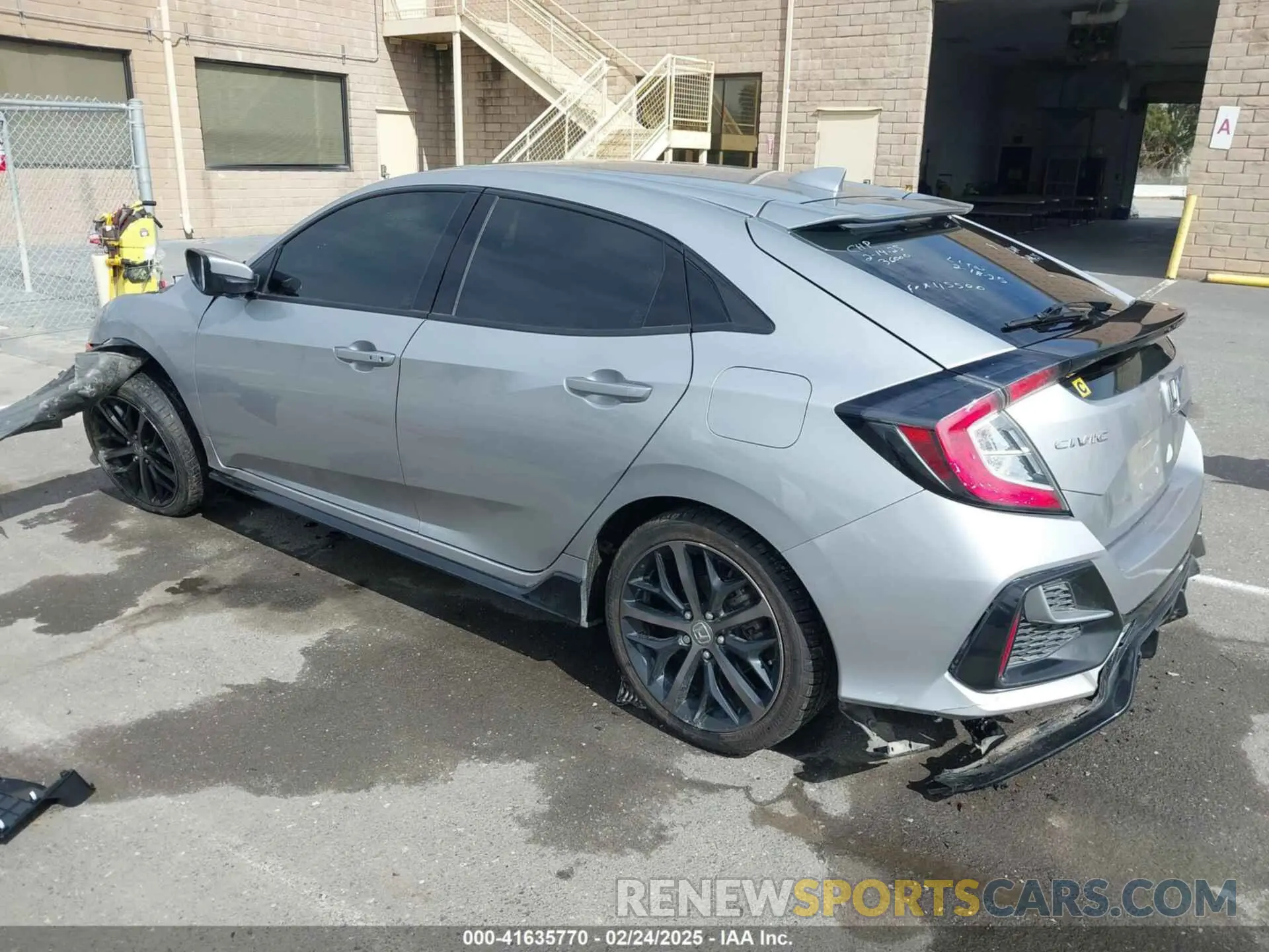 3 Photograph of a damaged car SHHFK7H47LU405877 HONDA CIVIC 2020