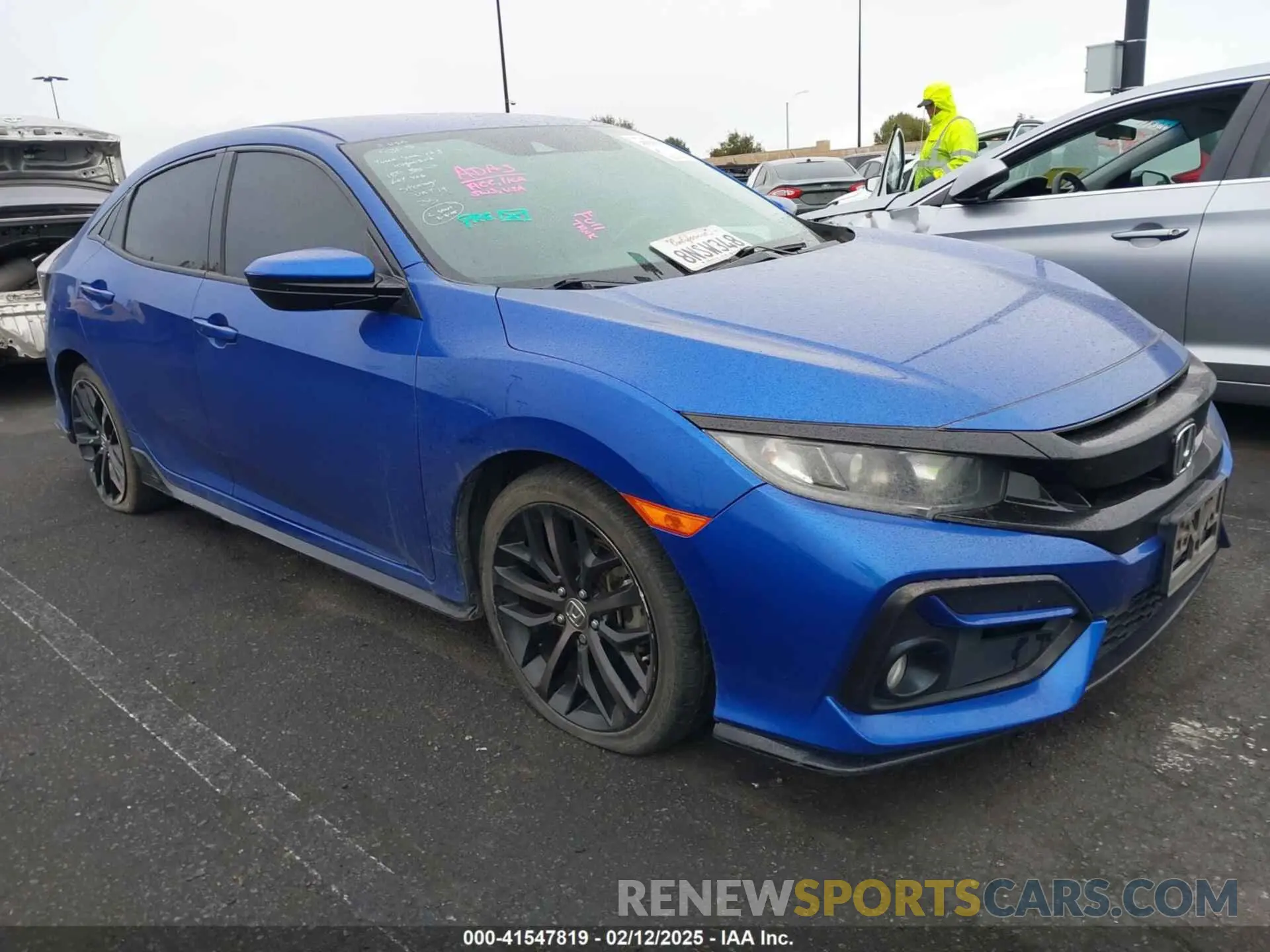 1 Photograph of a damaged car SHHFK7H47LU409928 HONDA CIVIC 2020
