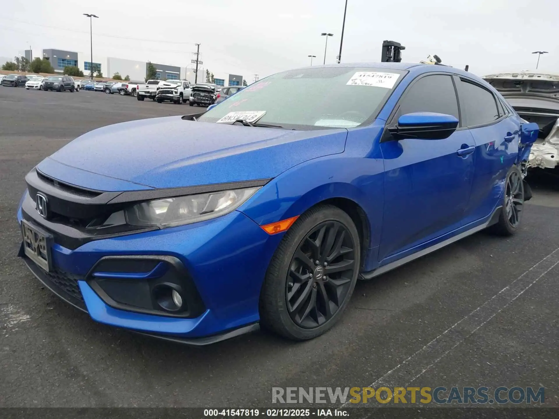 2 Photograph of a damaged car SHHFK7H47LU409928 HONDA CIVIC 2020