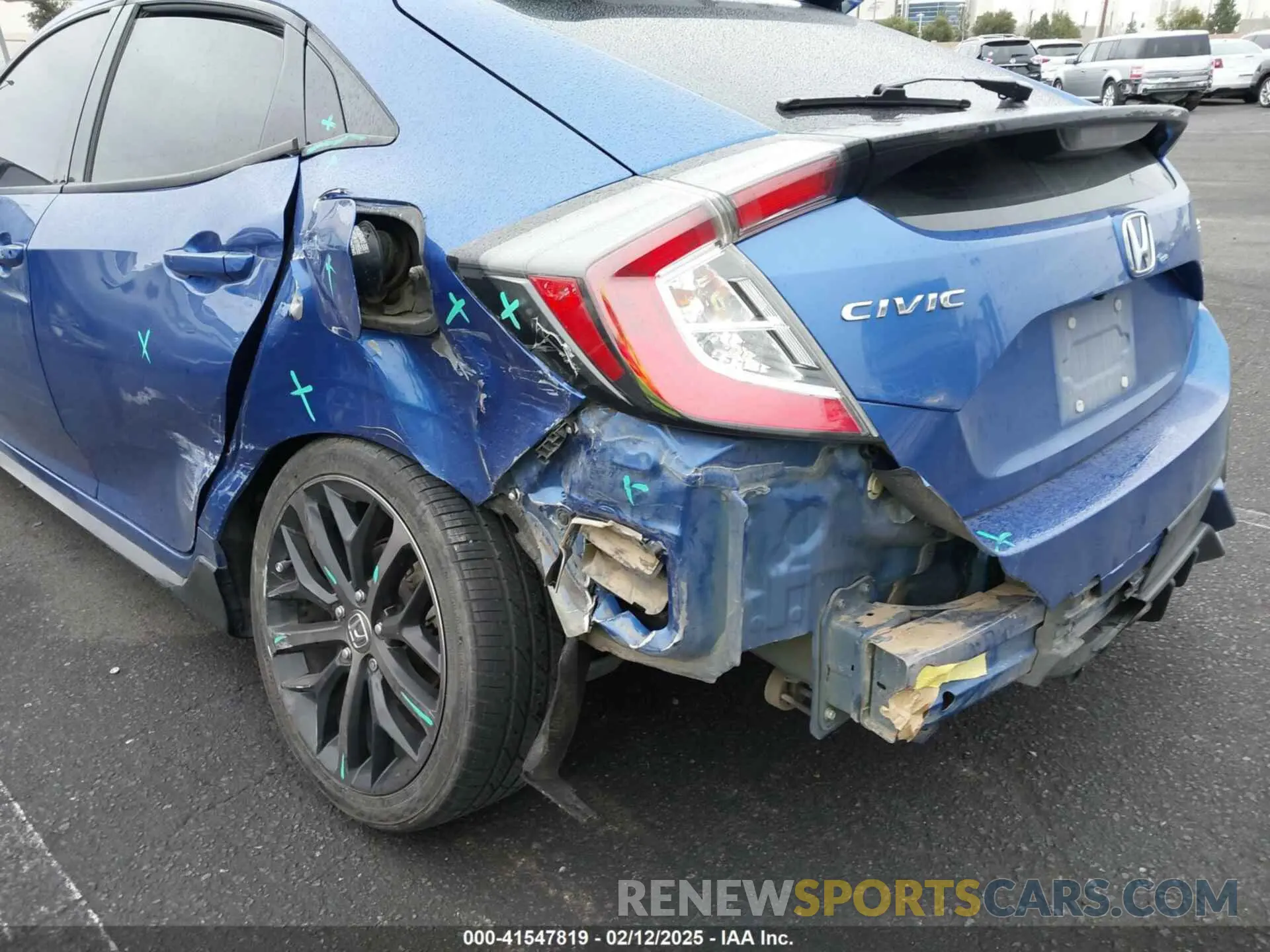 6 Photograph of a damaged car SHHFK7H47LU409928 HONDA CIVIC 2020