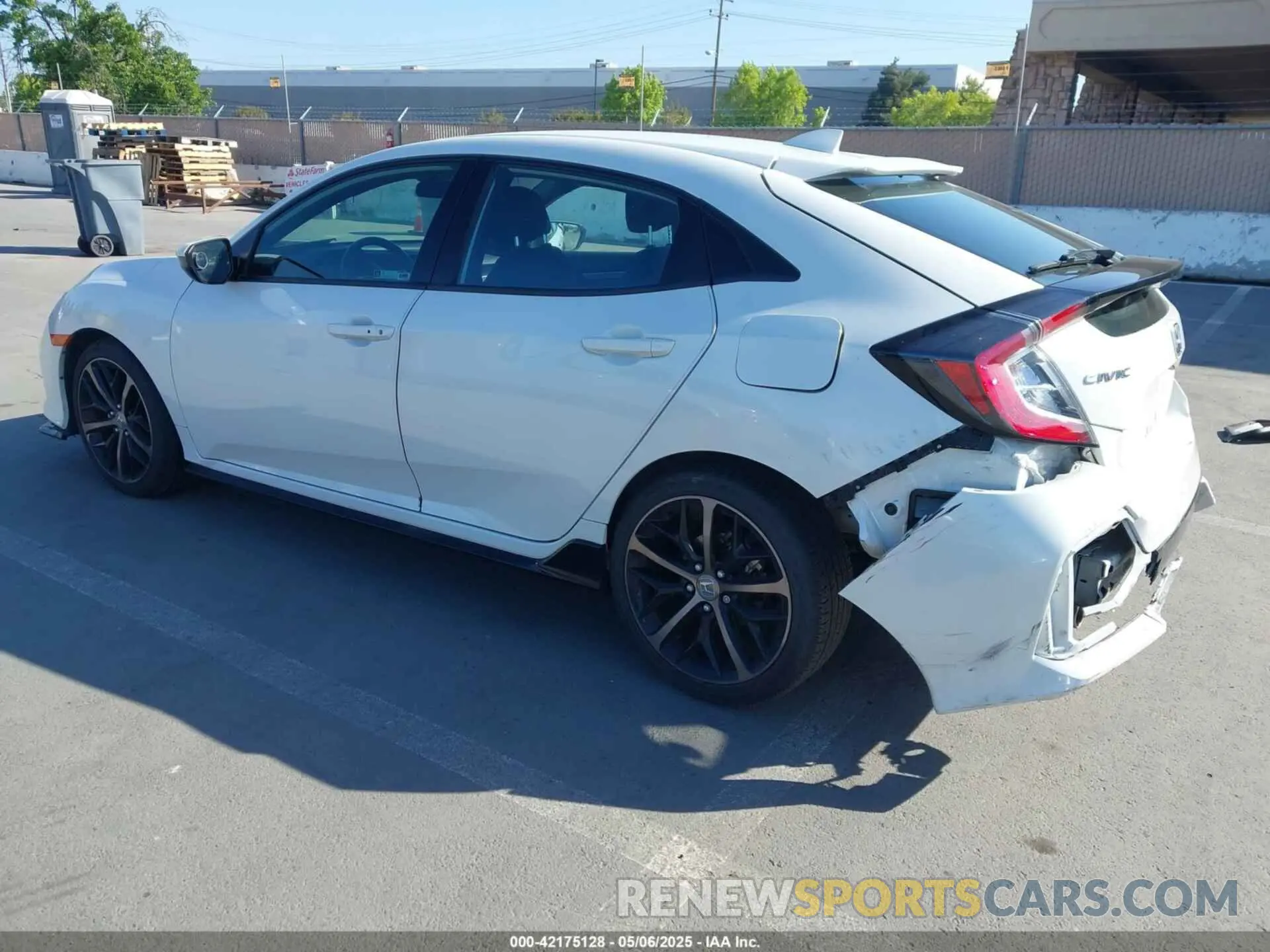 3 Photograph of a damaged car SHHFK7H47LU419164 HONDA CIVIC 2020