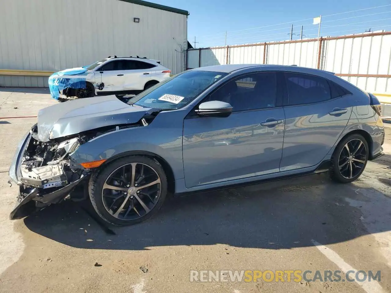 1 Photograph of a damaged car SHHFK7H48LU203842 HONDA CIVIC 2020