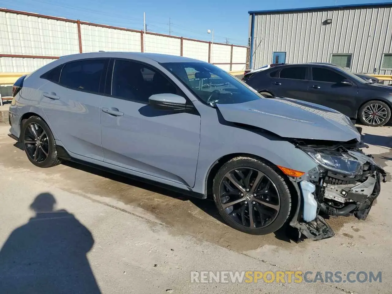 4 Photograph of a damaged car SHHFK7H48LU203842 HONDA CIVIC 2020