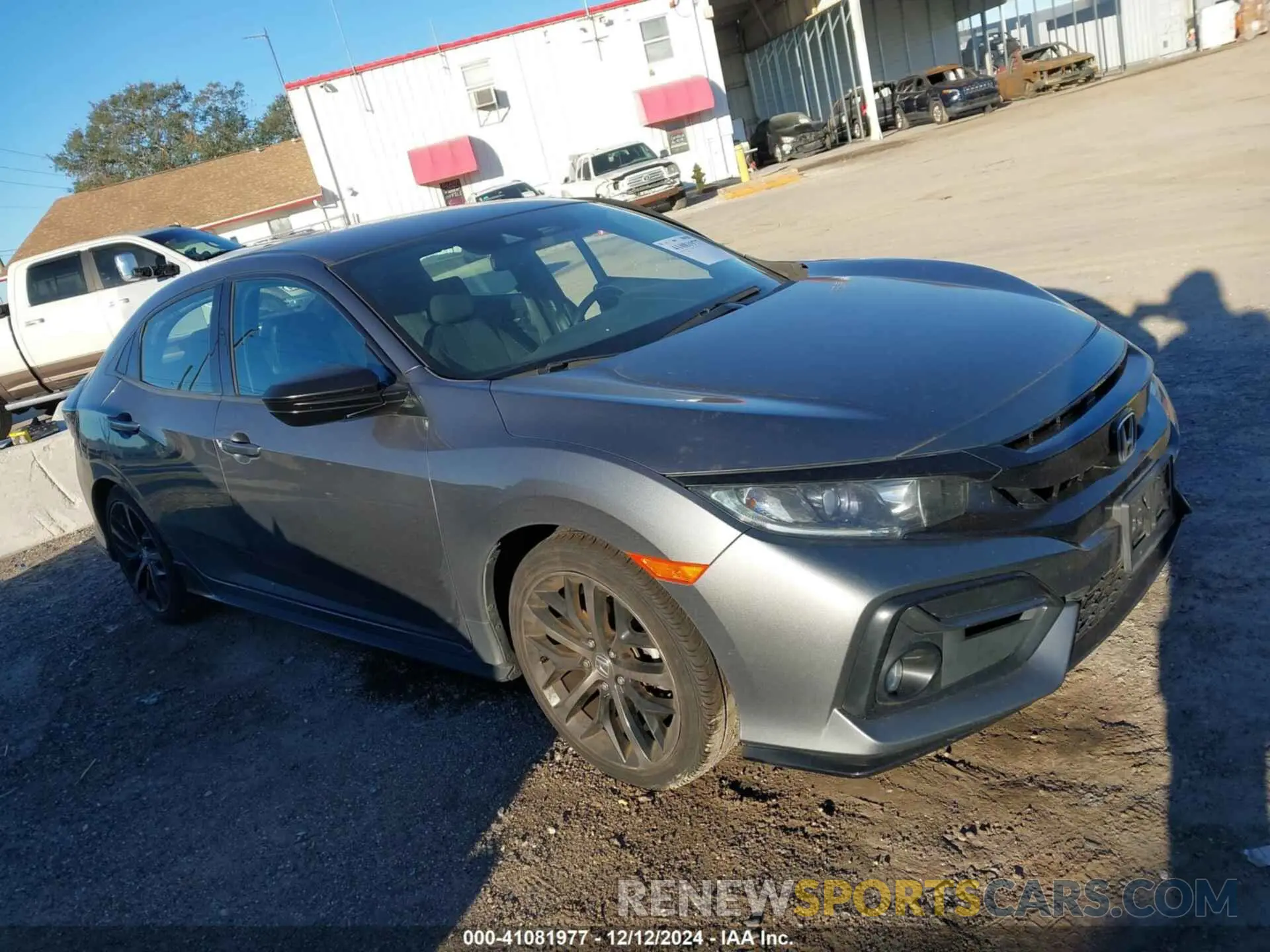 1 Photograph of a damaged car SHHFK7H48LU404849 HONDA CIVIC 2020