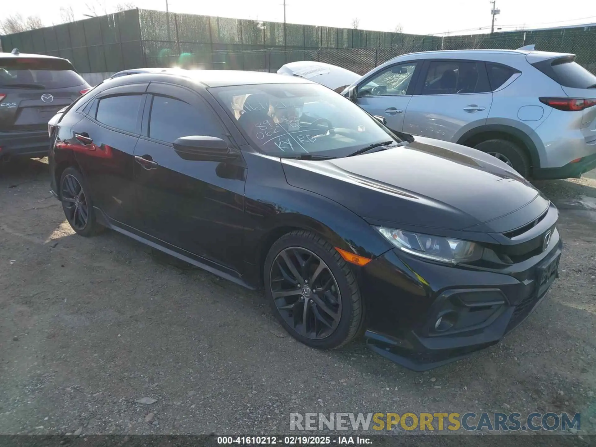 1 Photograph of a damaged car SHHFK7H48LU415138 HONDA CIVIC 2020