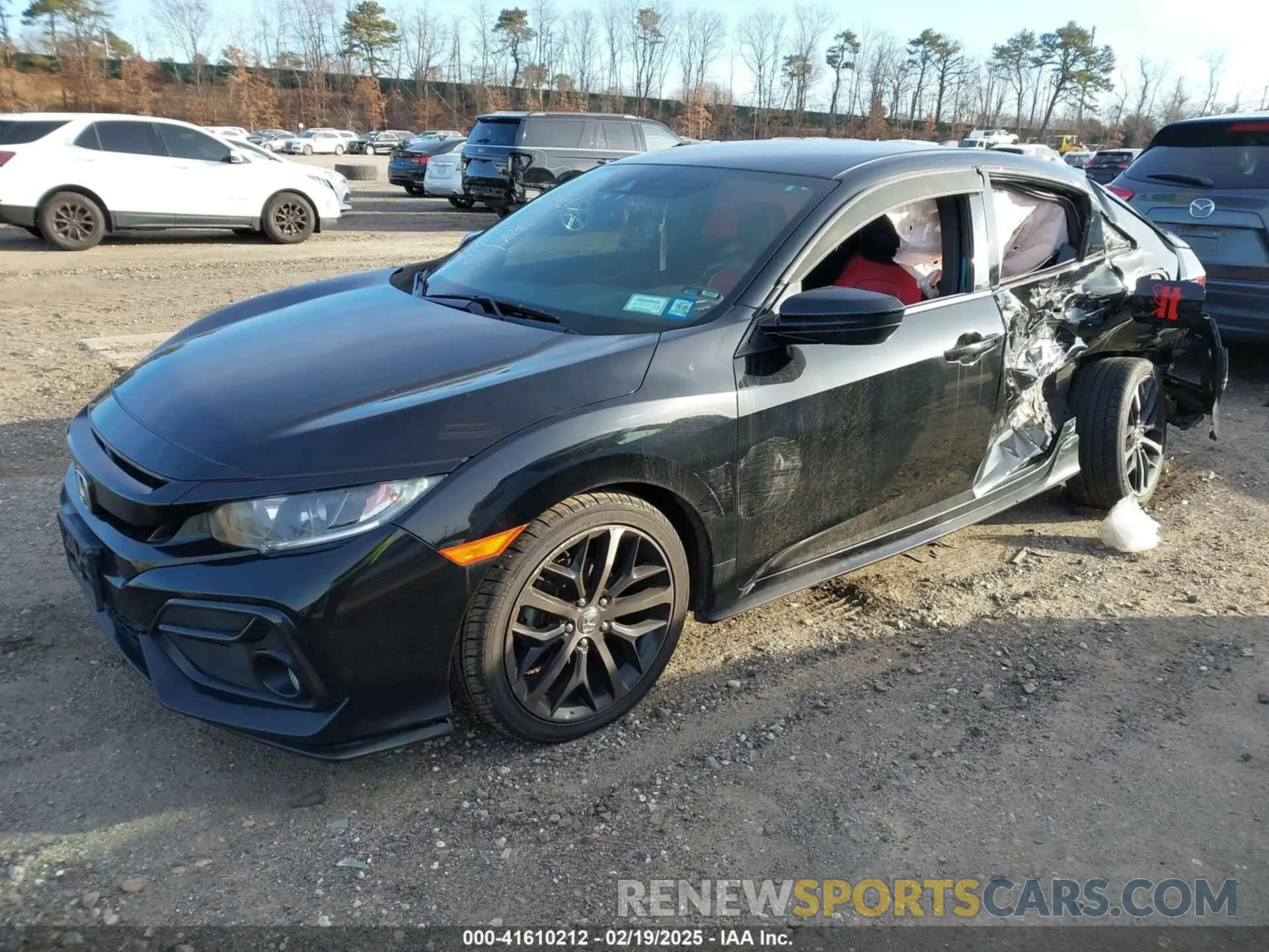 2 Photograph of a damaged car SHHFK7H48LU415138 HONDA CIVIC 2020