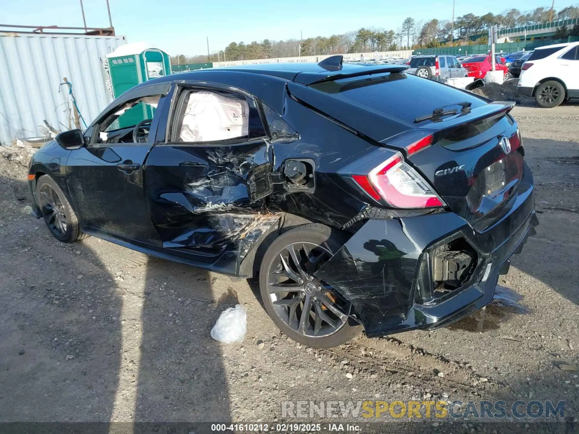 3 Photograph of a damaged car SHHFK7H48LU415138 HONDA CIVIC 2020
