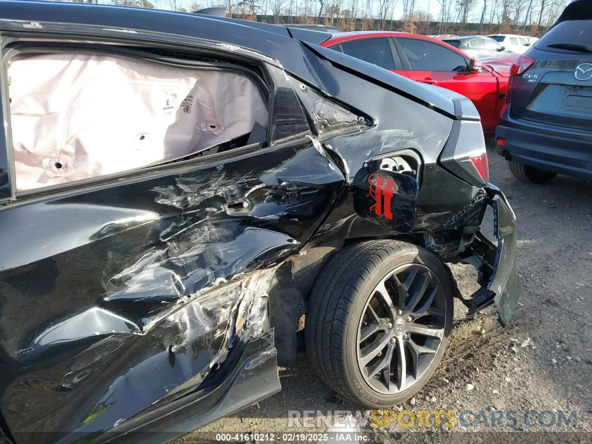 6 Photograph of a damaged car SHHFK7H48LU415138 HONDA CIVIC 2020