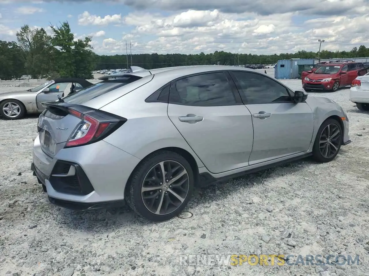 3 Photograph of a damaged car SHHFK7H49LU203879 HONDA CIVIC 2020
