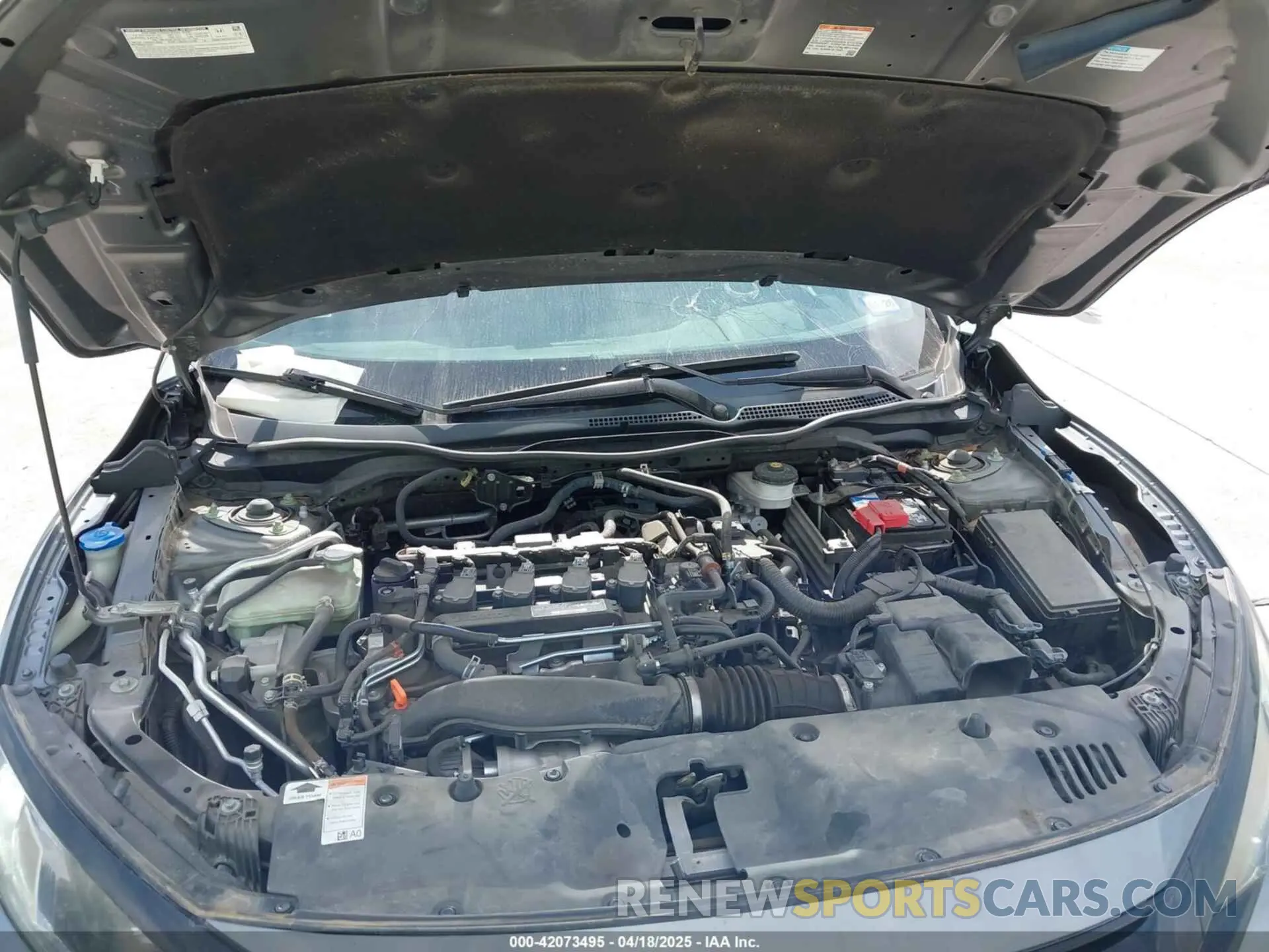10 Photograph of a damaged car SHHFK7H49LU212257 HONDA CIVIC 2020