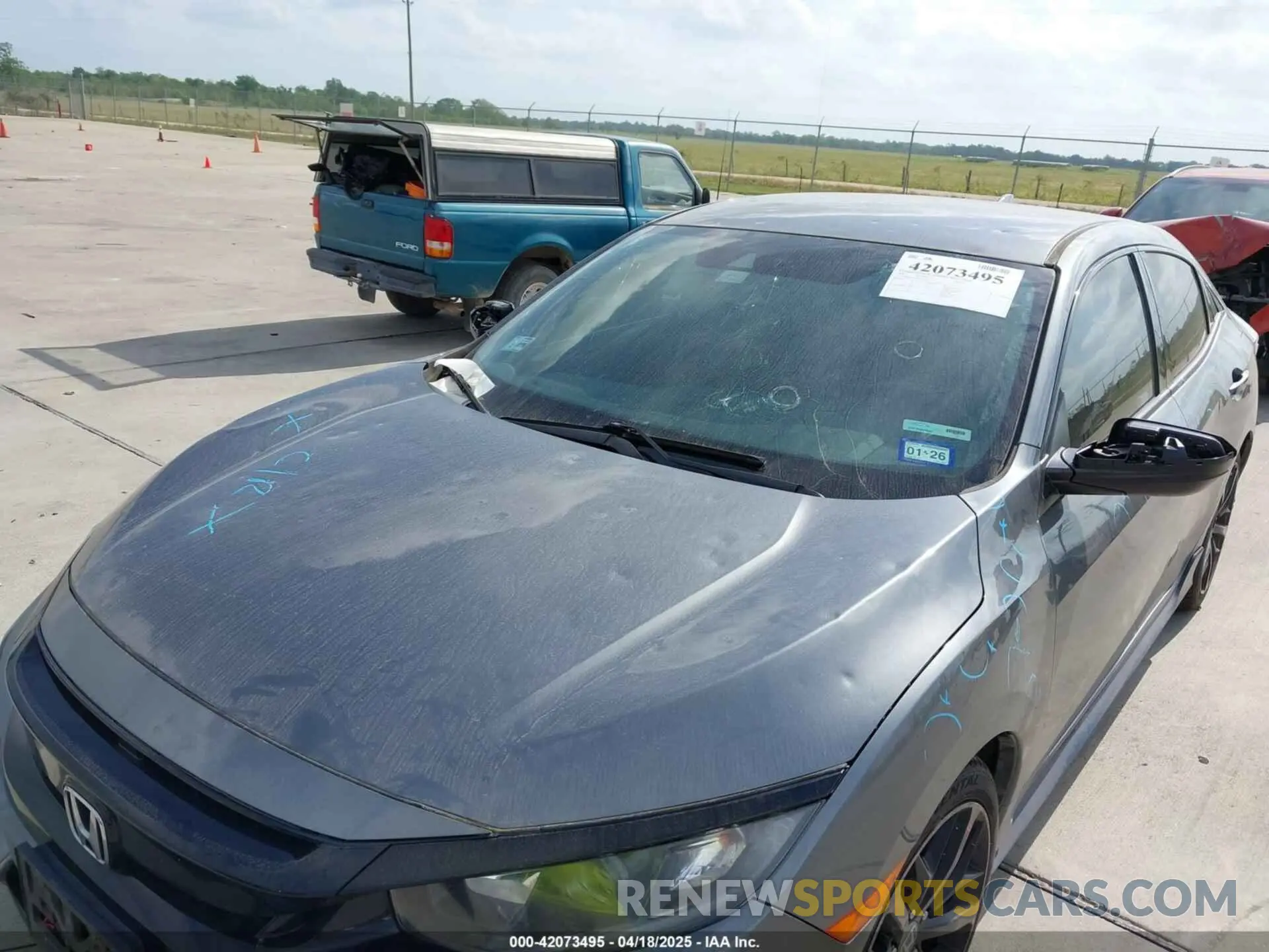 6 Photograph of a damaged car SHHFK7H49LU212257 HONDA CIVIC 2020
