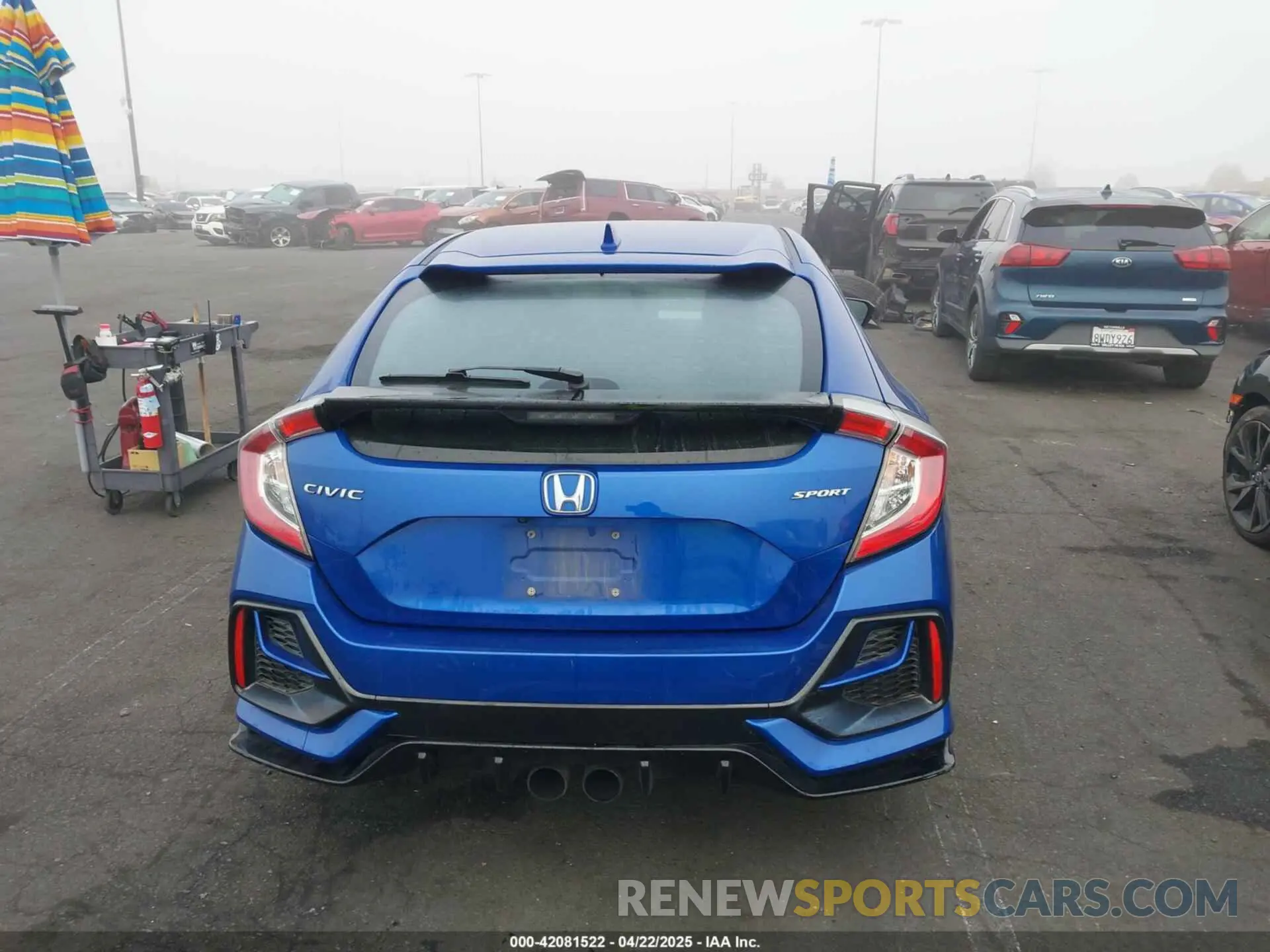 17 Photograph of a damaged car SHHFK7H49LU417920 HONDA CIVIC 2020
