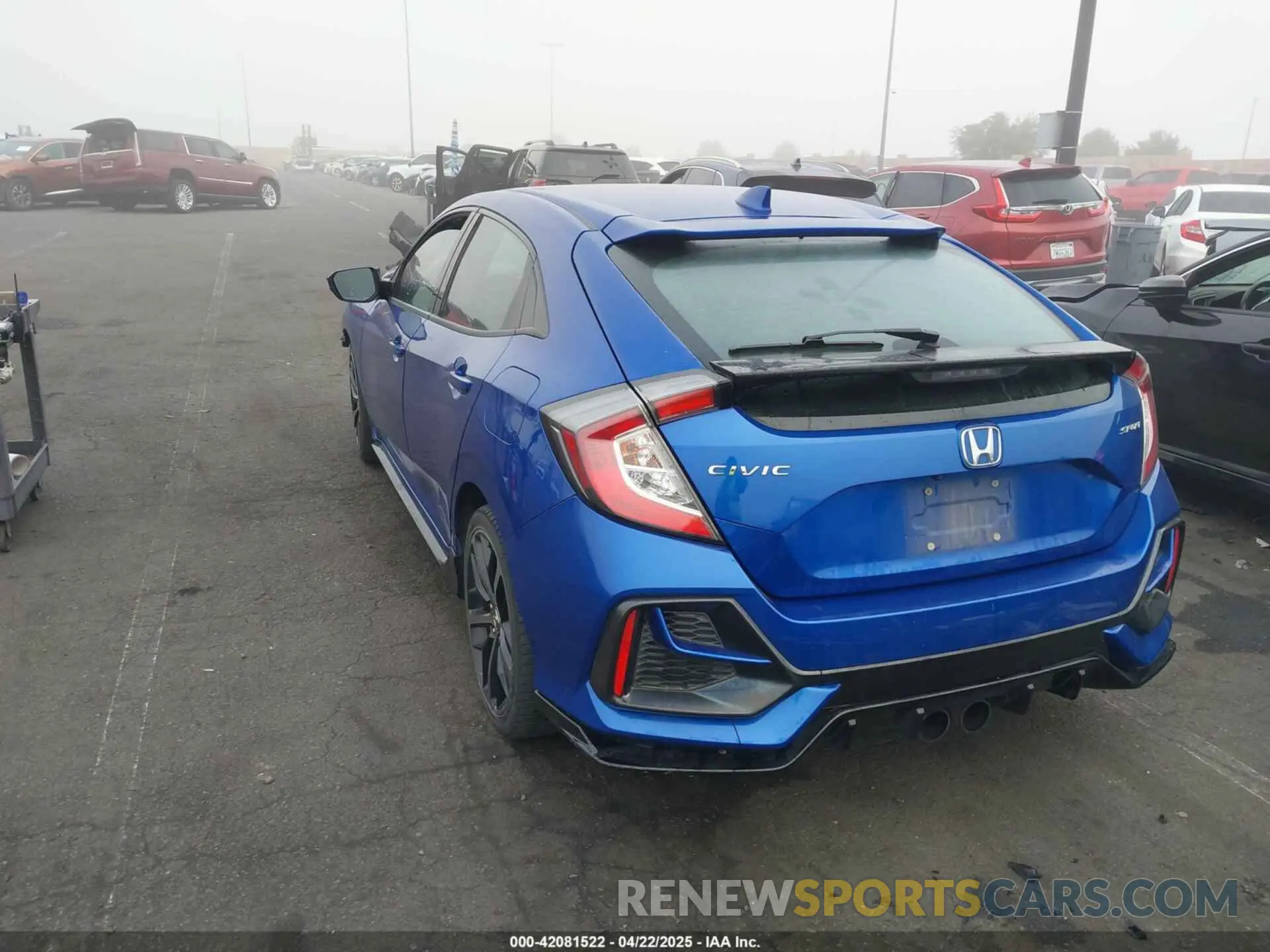 3 Photograph of a damaged car SHHFK7H49LU417920 HONDA CIVIC 2020