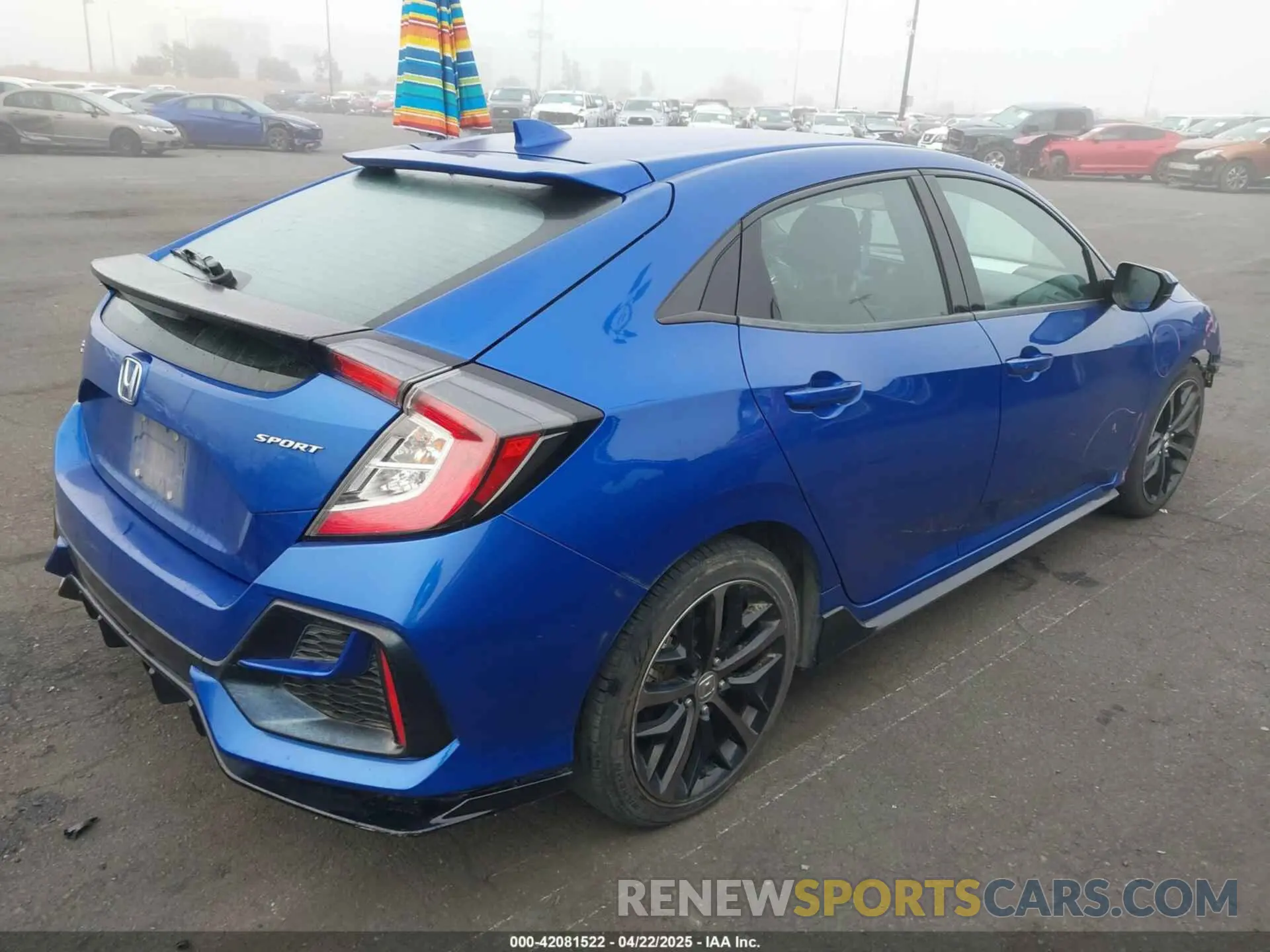4 Photograph of a damaged car SHHFK7H49LU417920 HONDA CIVIC 2020
