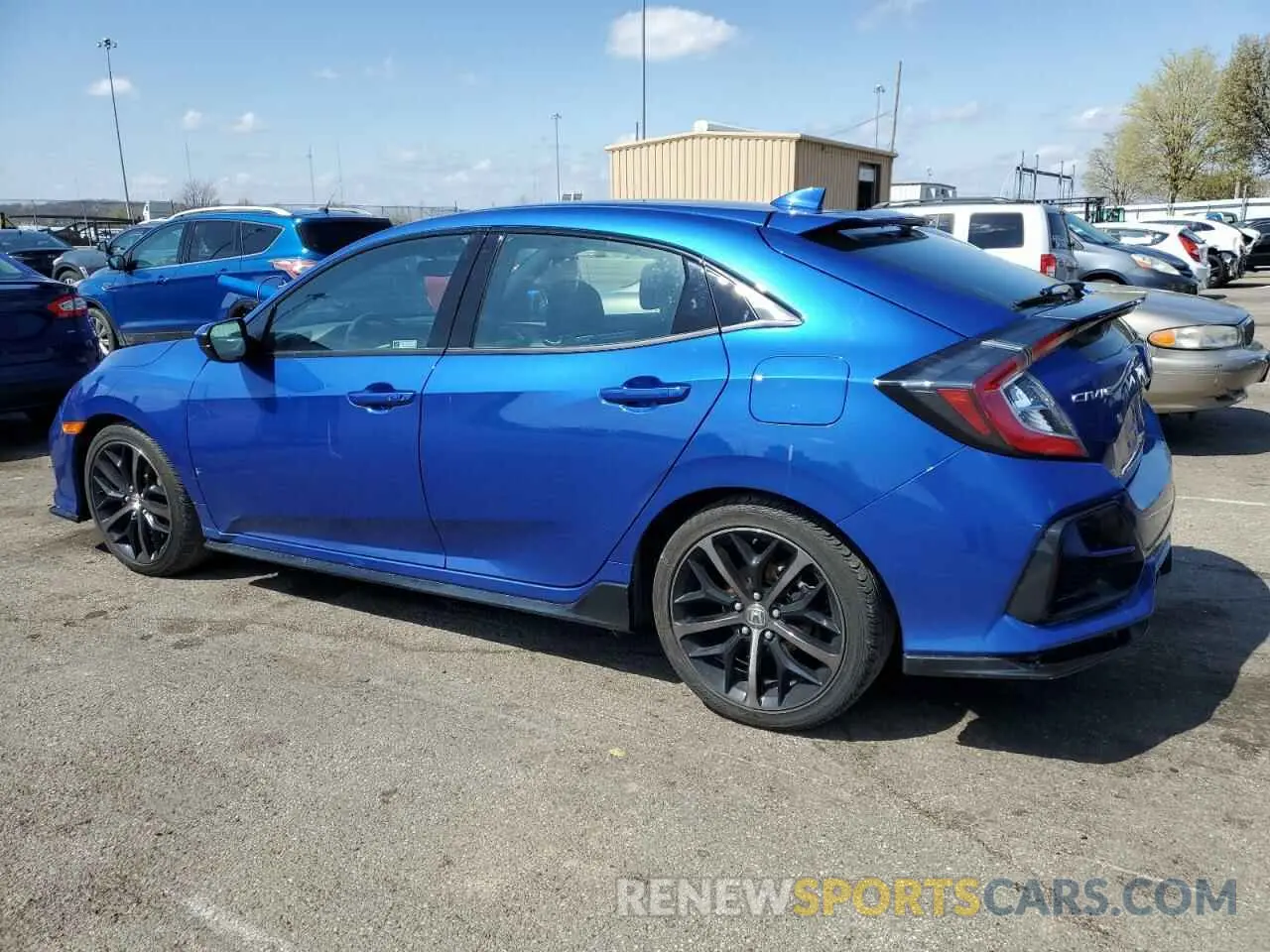 2 Photograph of a damaged car SHHFK7H4XLU201462 HONDA CIVIC 2020