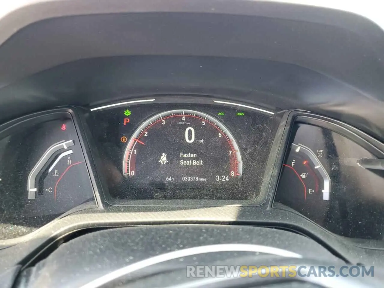 9 Photograph of a damaged car SHHFK7H4XLU201462 HONDA CIVIC 2020