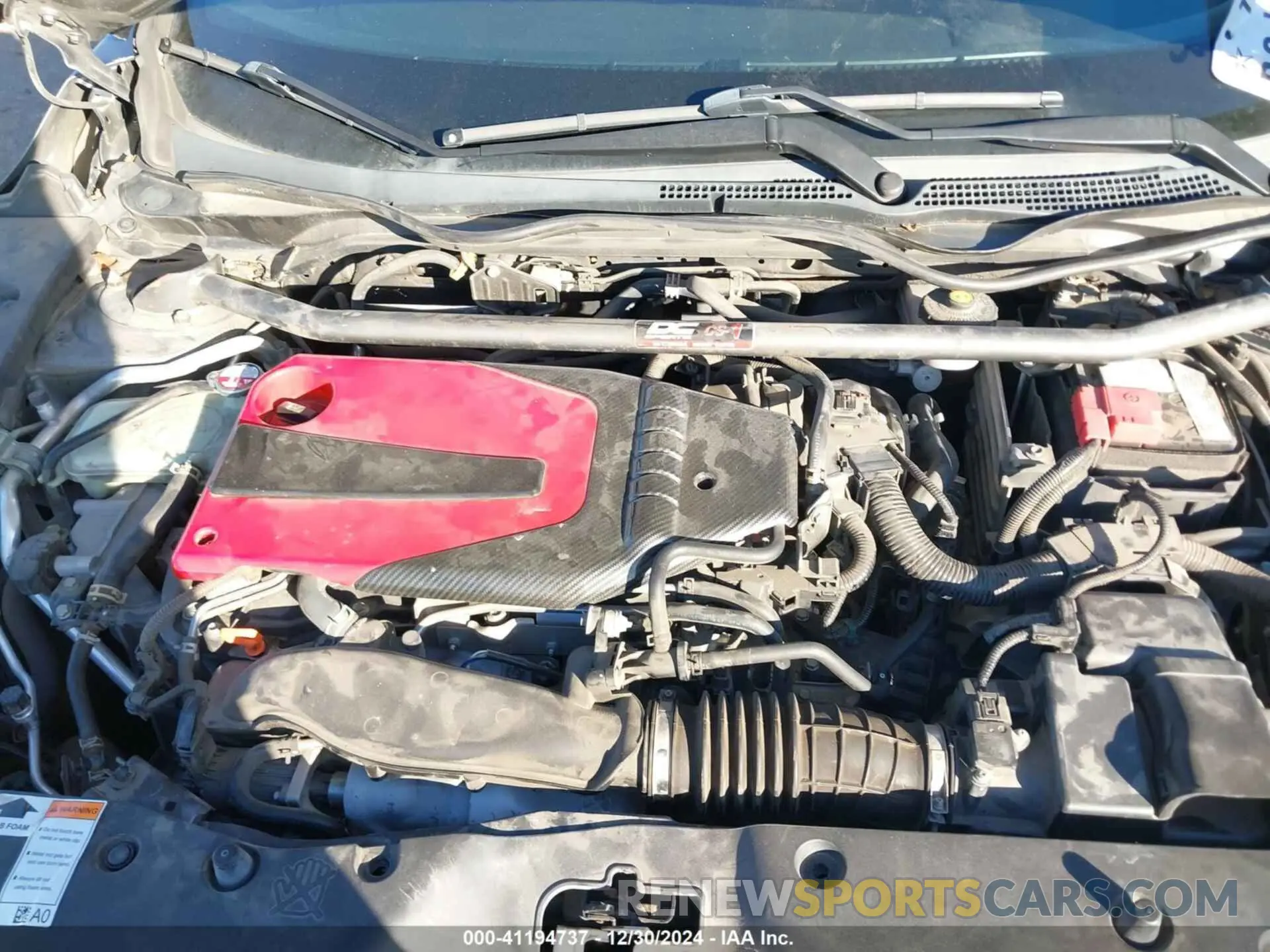 10 Photograph of a damaged car SHHFK7H4XLU208525 HONDA CIVIC 2020