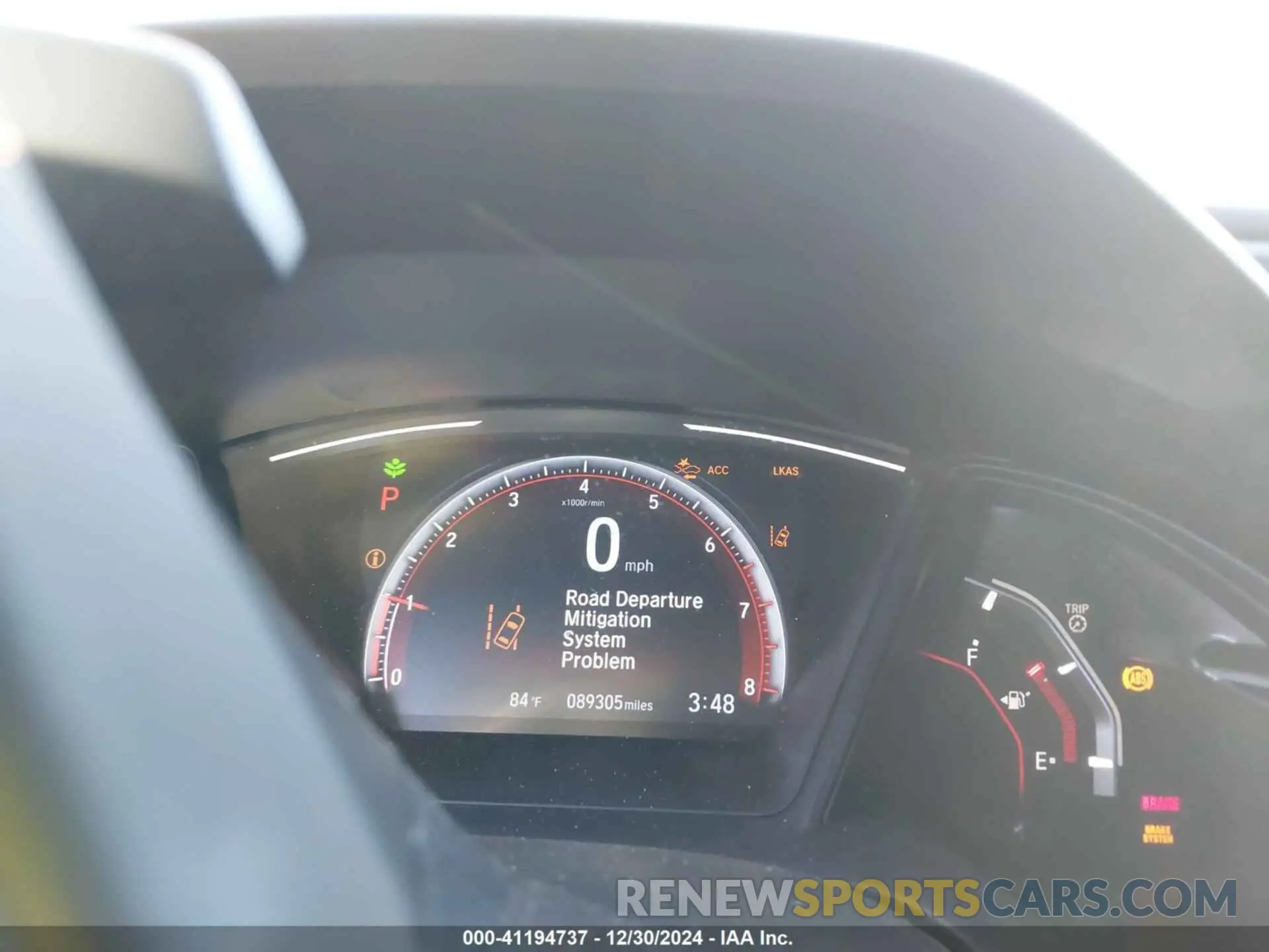 15 Photograph of a damaged car SHHFK7H4XLU208525 HONDA CIVIC 2020