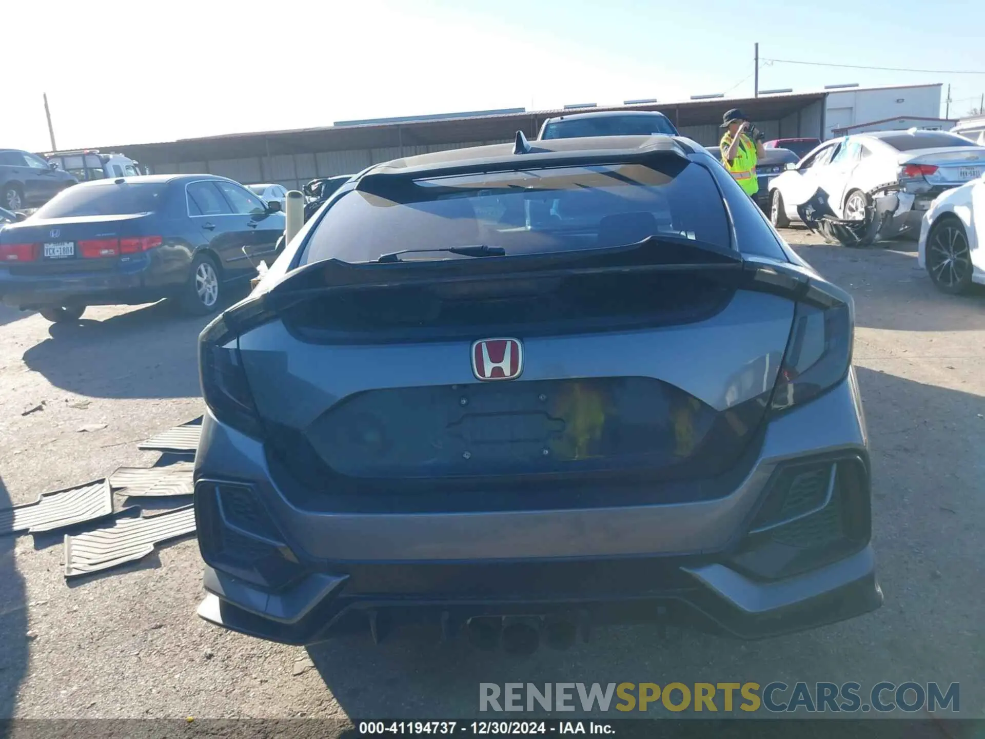 16 Photograph of a damaged car SHHFK7H4XLU208525 HONDA CIVIC 2020