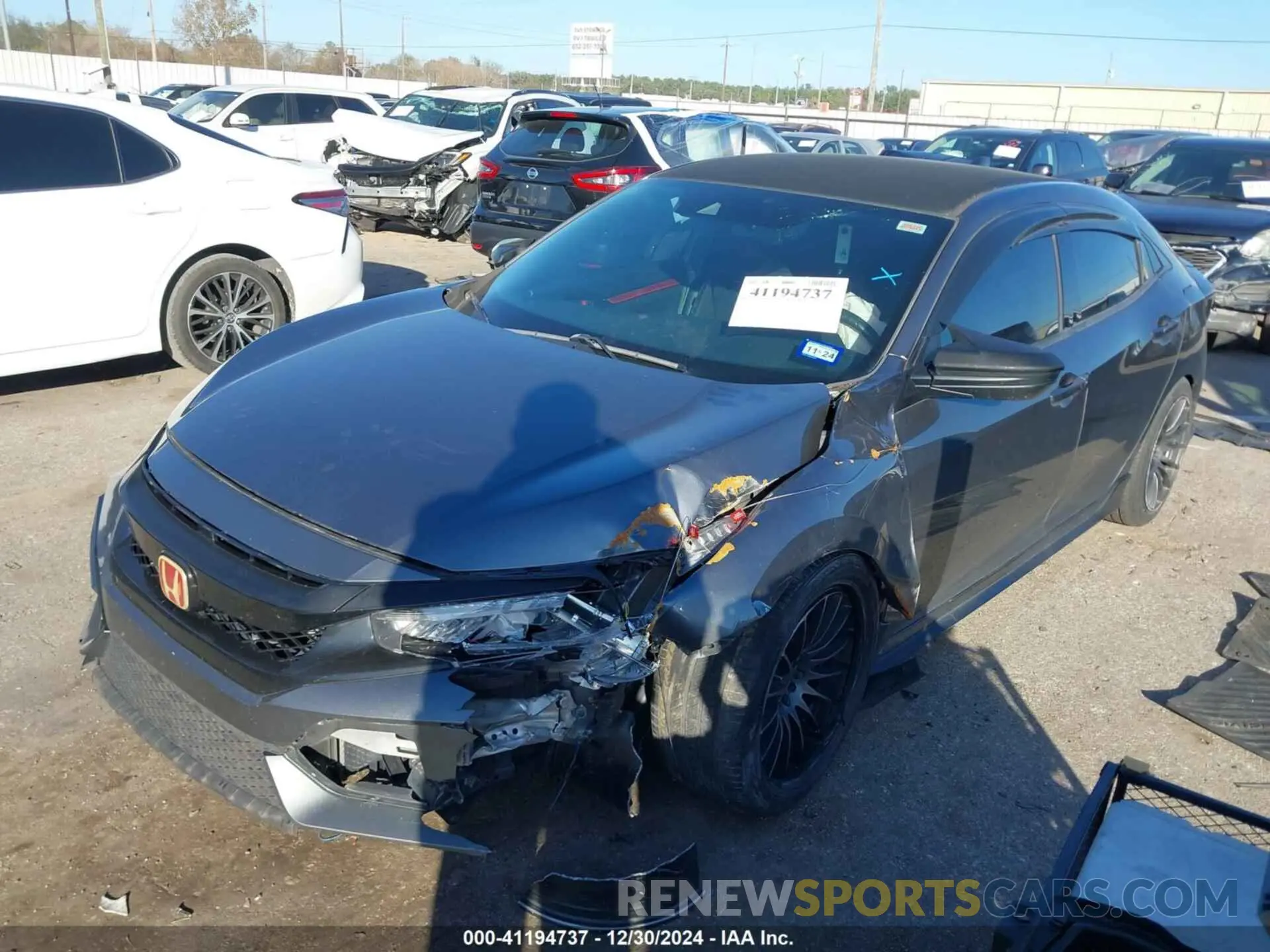 2 Photograph of a damaged car SHHFK7H4XLU208525 HONDA CIVIC 2020