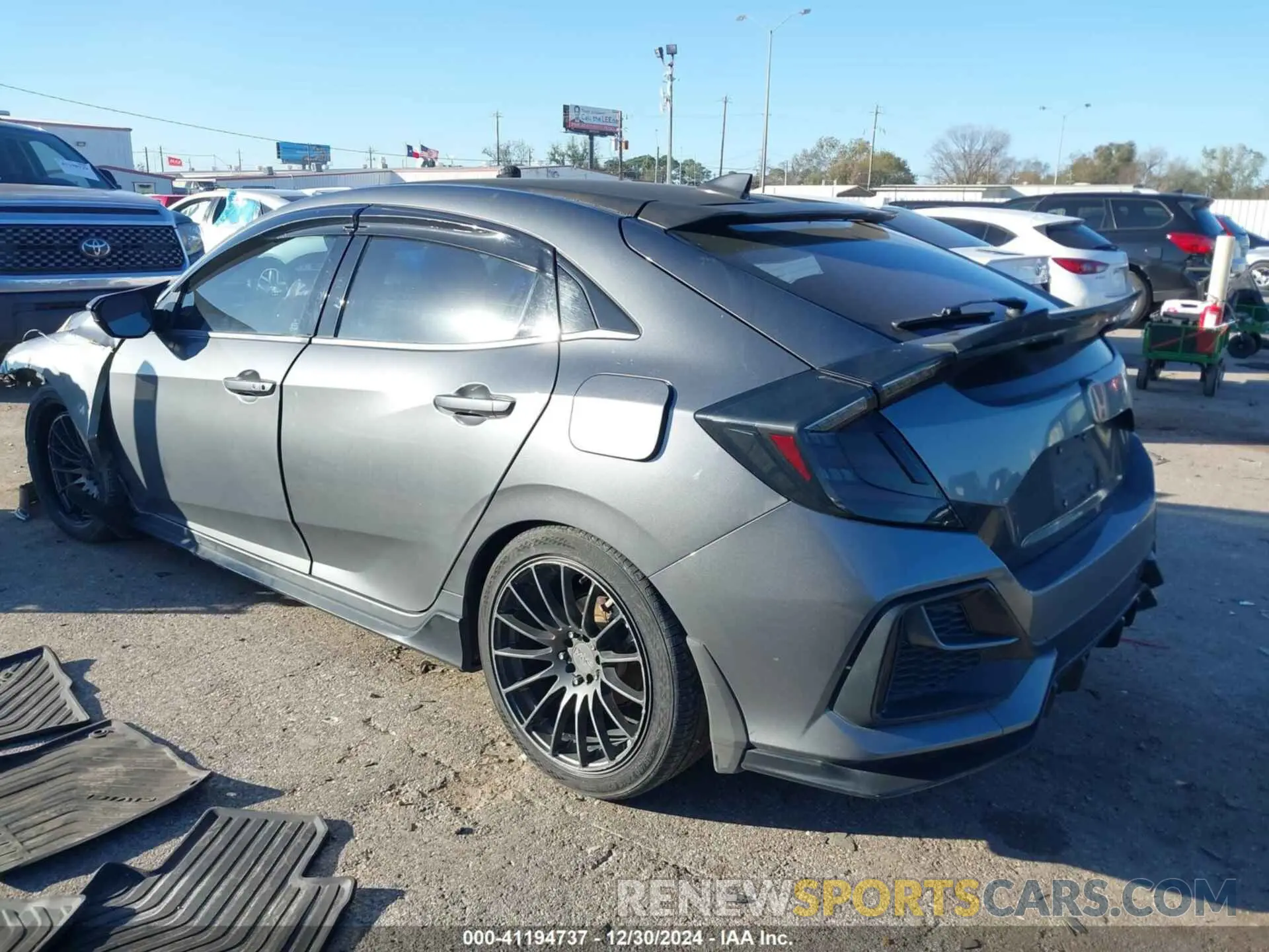 3 Photograph of a damaged car SHHFK7H4XLU208525 HONDA CIVIC 2020