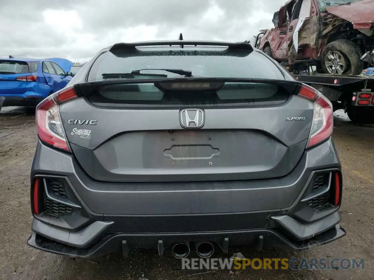 6 Photograph of a damaged car SHHFK7H4XLU221694 HONDA CIVIC 2020