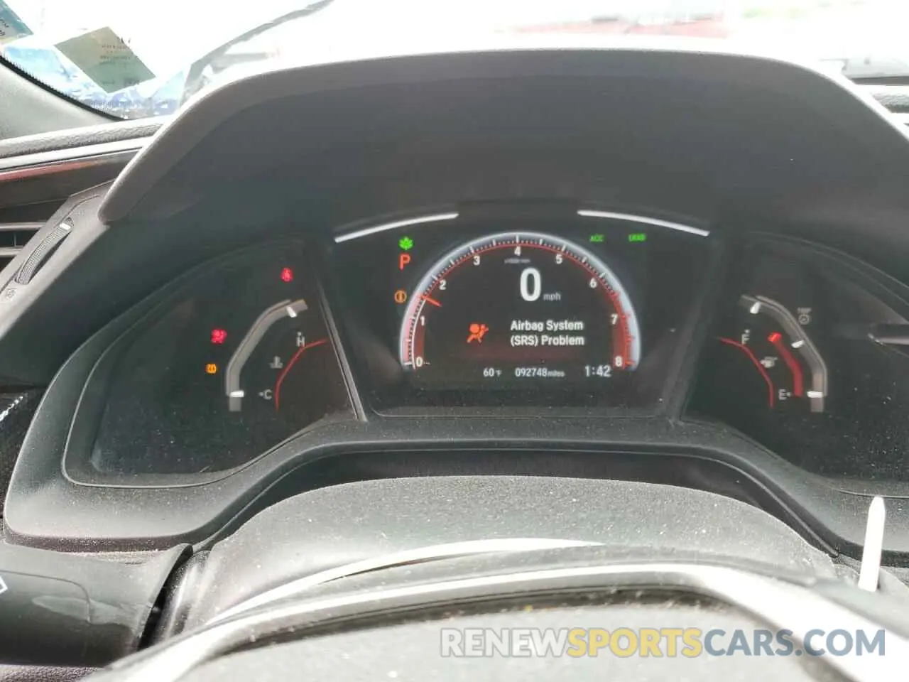 9 Photograph of a damaged car SHHFK7H4XLU221694 HONDA CIVIC 2020