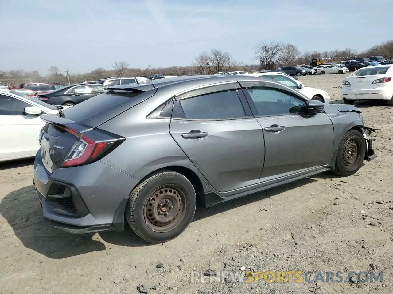 3 Photograph of a damaged car SHHFK7H4XLU417697 HONDA CIVIC 2020