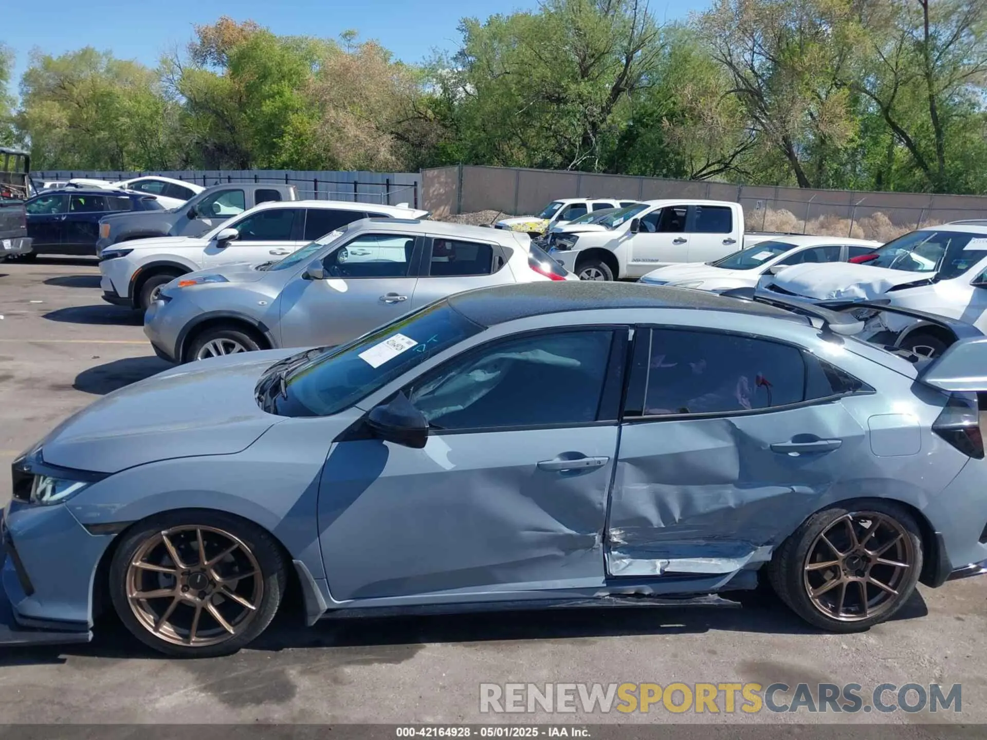 14 Photograph of a damaged car SHHFK7H4XLU420535 HONDA CIVIC 2020