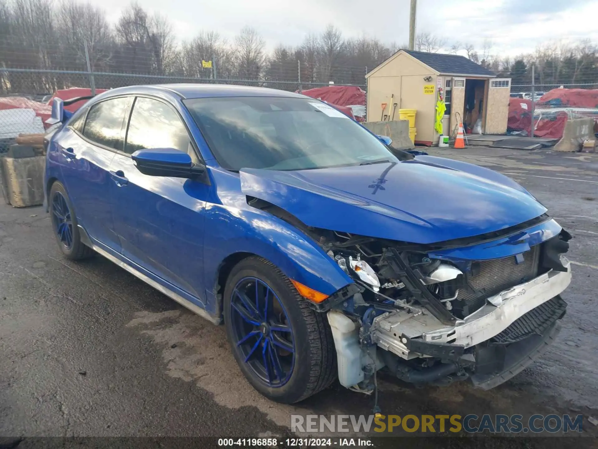 1 Photograph of a damaged car SHHFK7H4XLU421555 HONDA CIVIC 2020