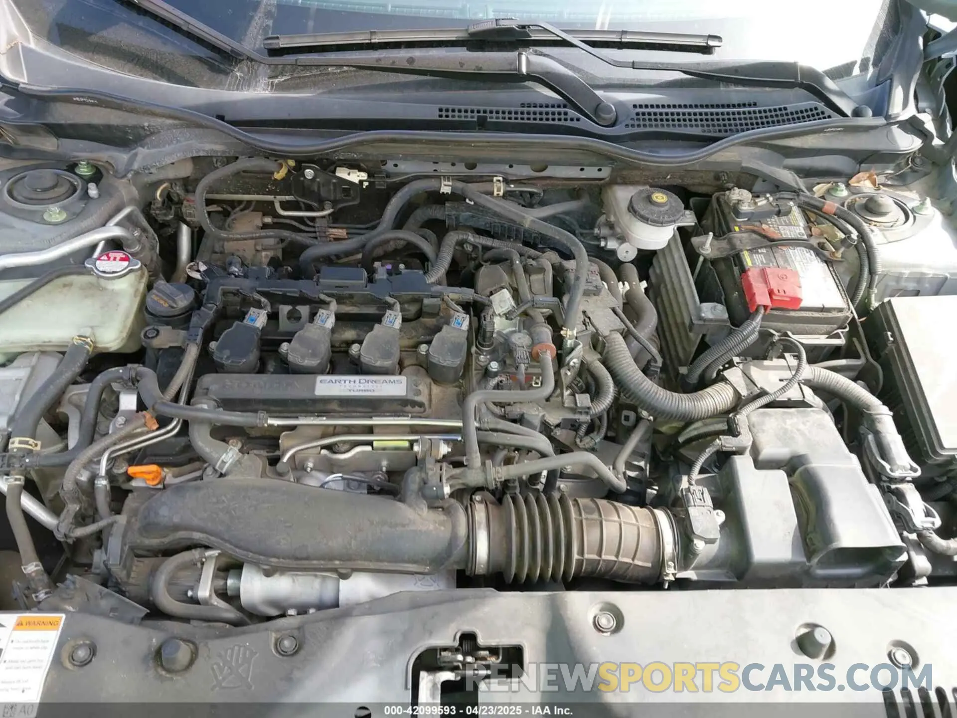 10 Photograph of a damaged car SHHFK7H60LU206168 HONDA CIVIC 2020