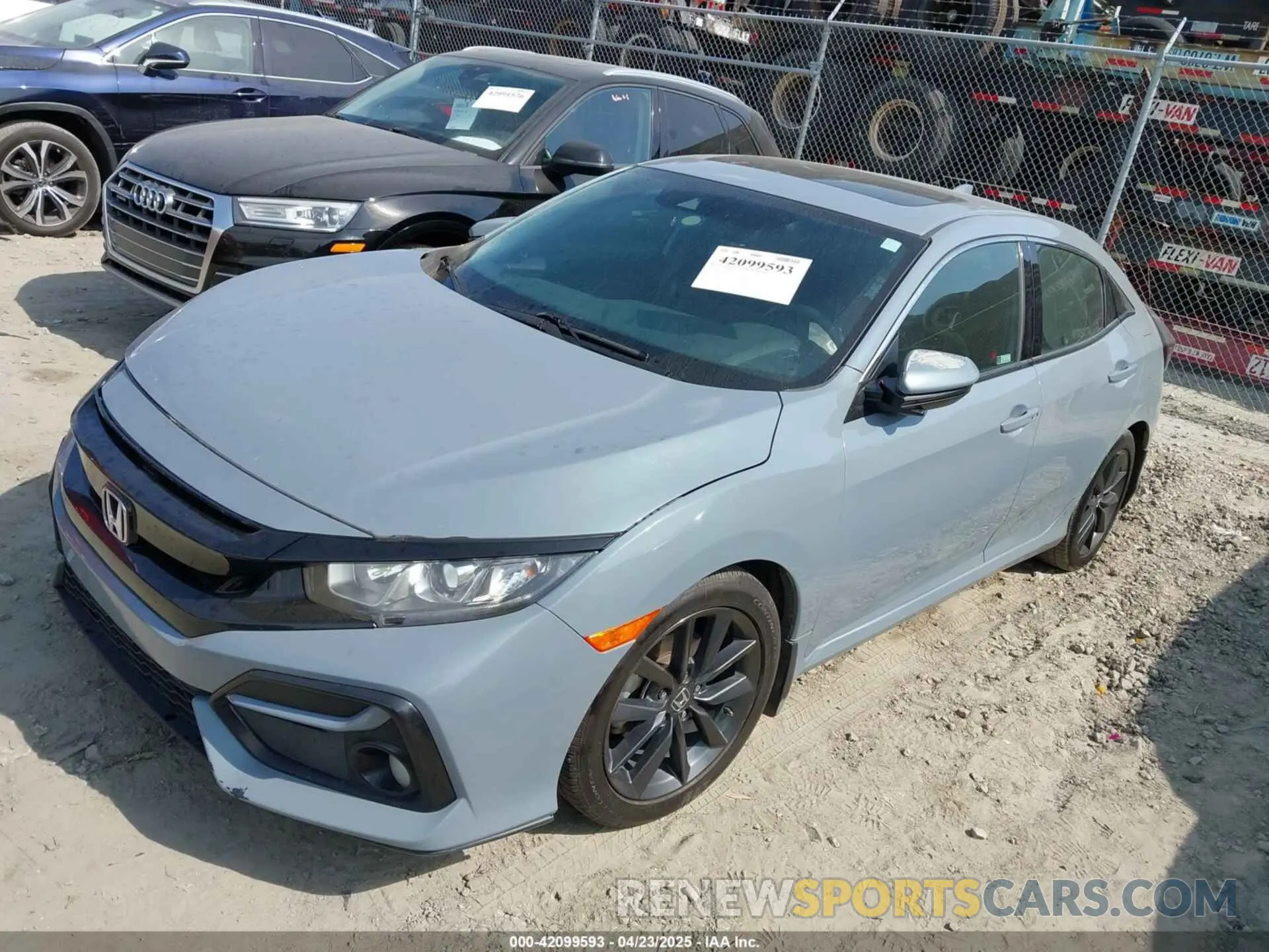 2 Photograph of a damaged car SHHFK7H60LU206168 HONDA CIVIC 2020