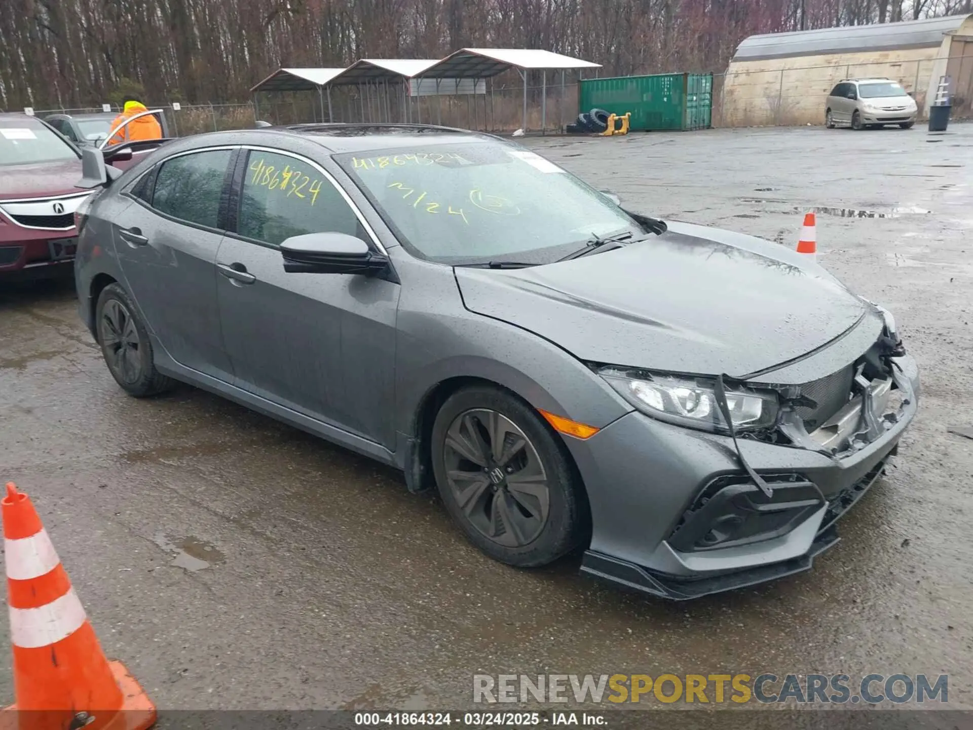 1 Photograph of a damaged car SHHFK7H60LU218305 HONDA CIVIC 2020