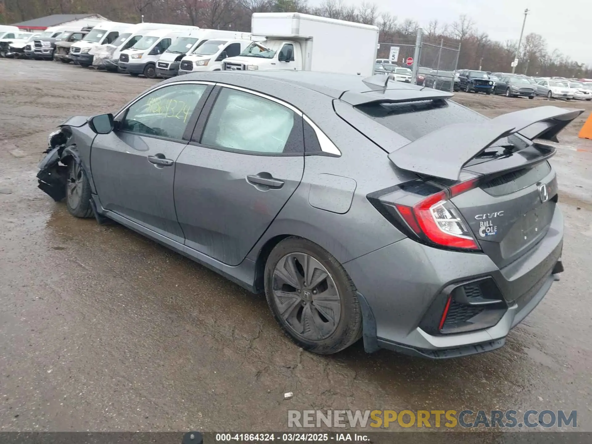 3 Photograph of a damaged car SHHFK7H60LU218305 HONDA CIVIC 2020