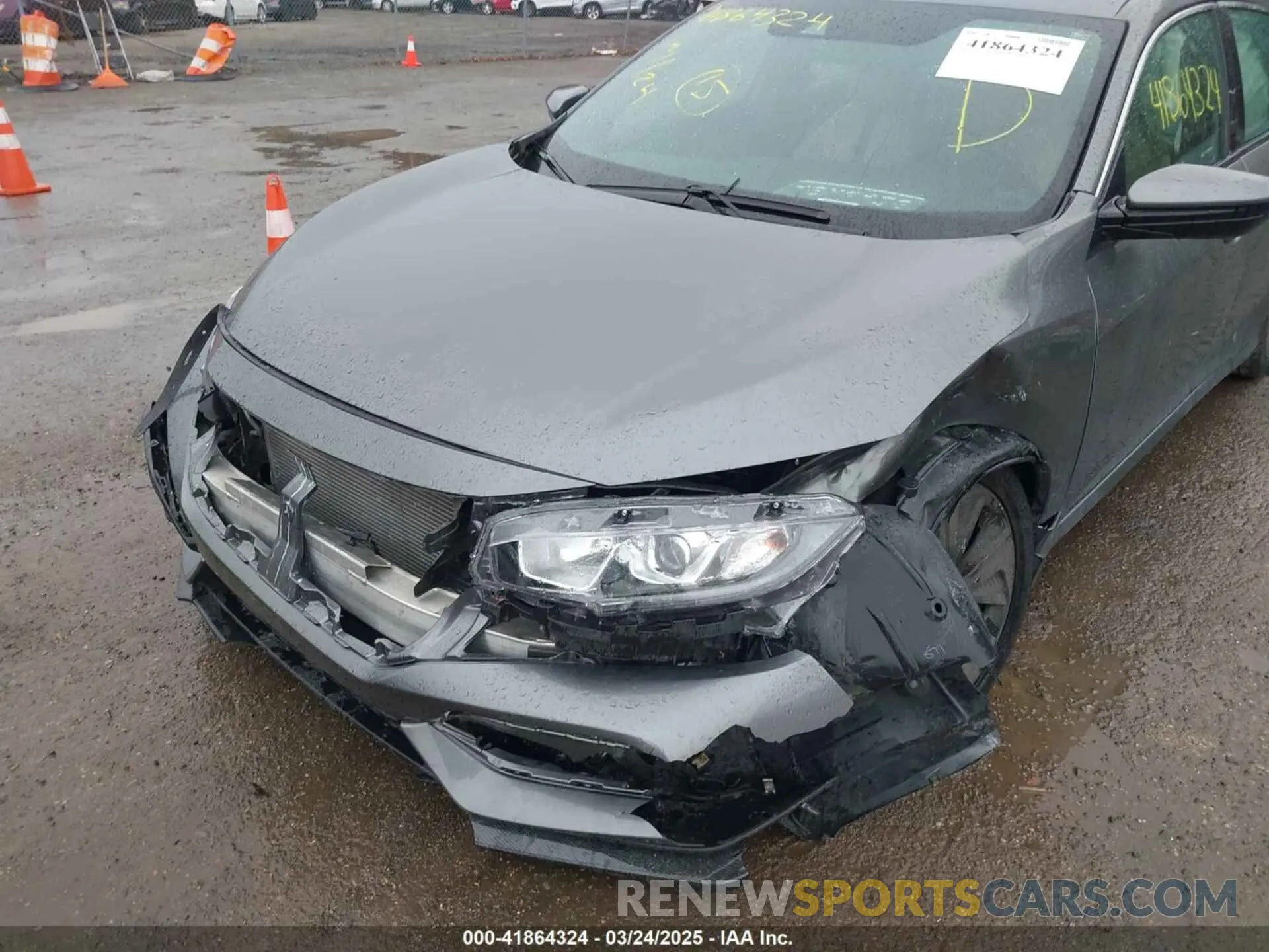 6 Photograph of a damaged car SHHFK7H60LU218305 HONDA CIVIC 2020