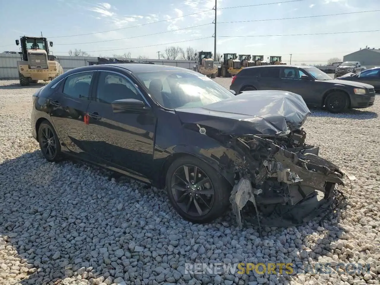 4 Photograph of a damaged car SHHFK7H61LU213064 HONDA CIVIC 2020