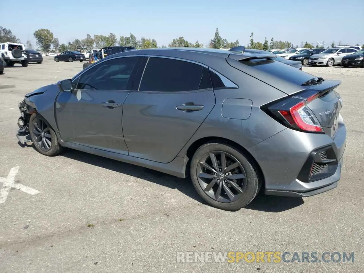 2 Photograph of a damaged car SHHFK7H61LU418187 HONDA CIVIC 2020