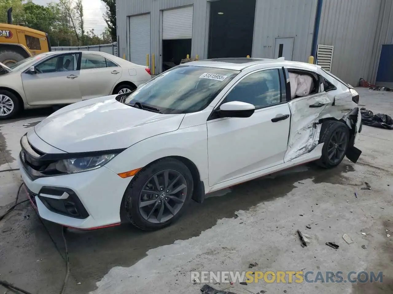 1 Photograph of a damaged car SHHFK7H62LU203773 HONDA CIVIC 2020
