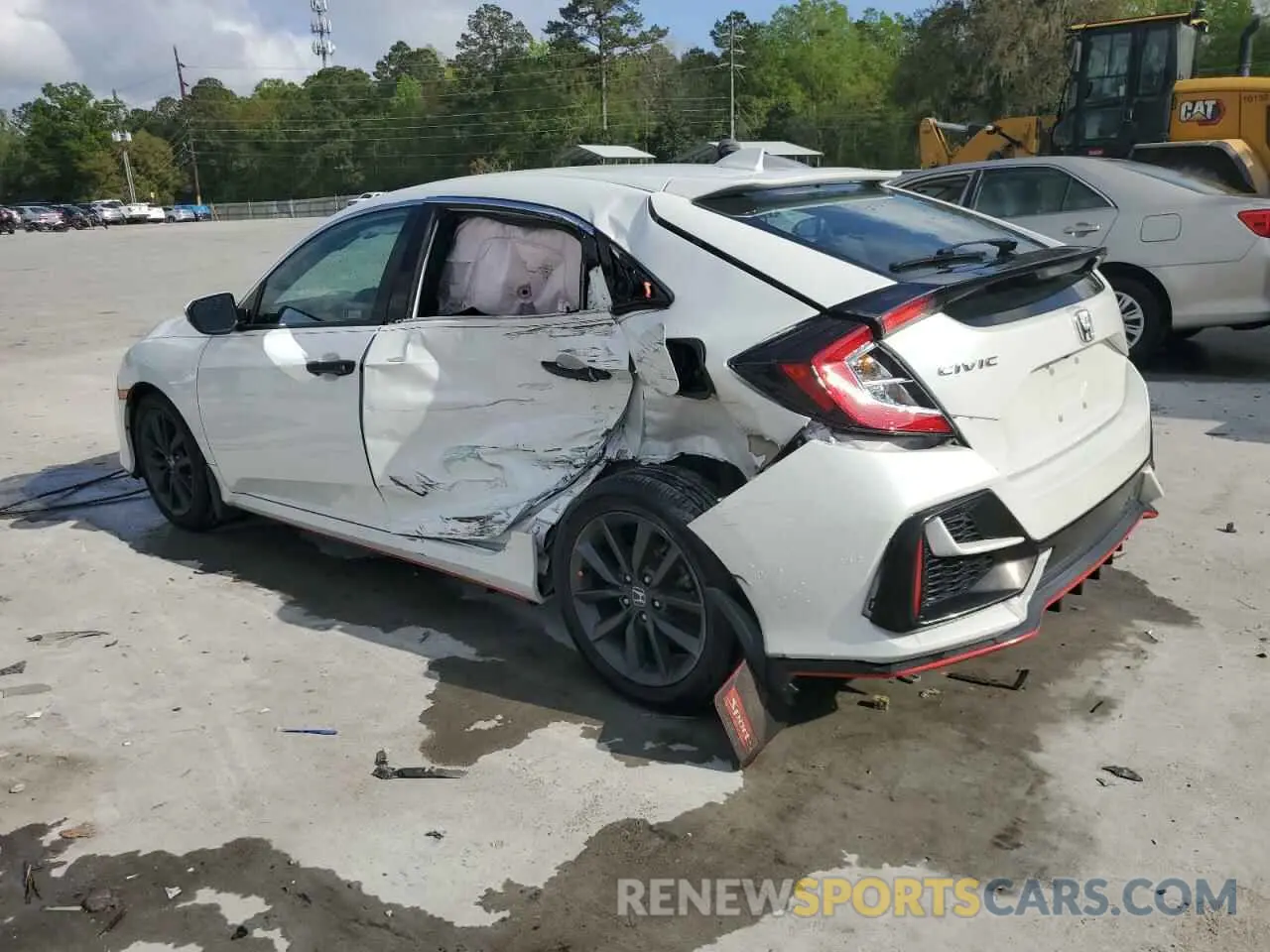 2 Photograph of a damaged car SHHFK7H62LU203773 HONDA CIVIC 2020