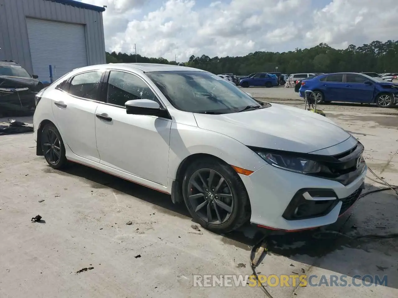 4 Photograph of a damaged car SHHFK7H62LU203773 HONDA CIVIC 2020