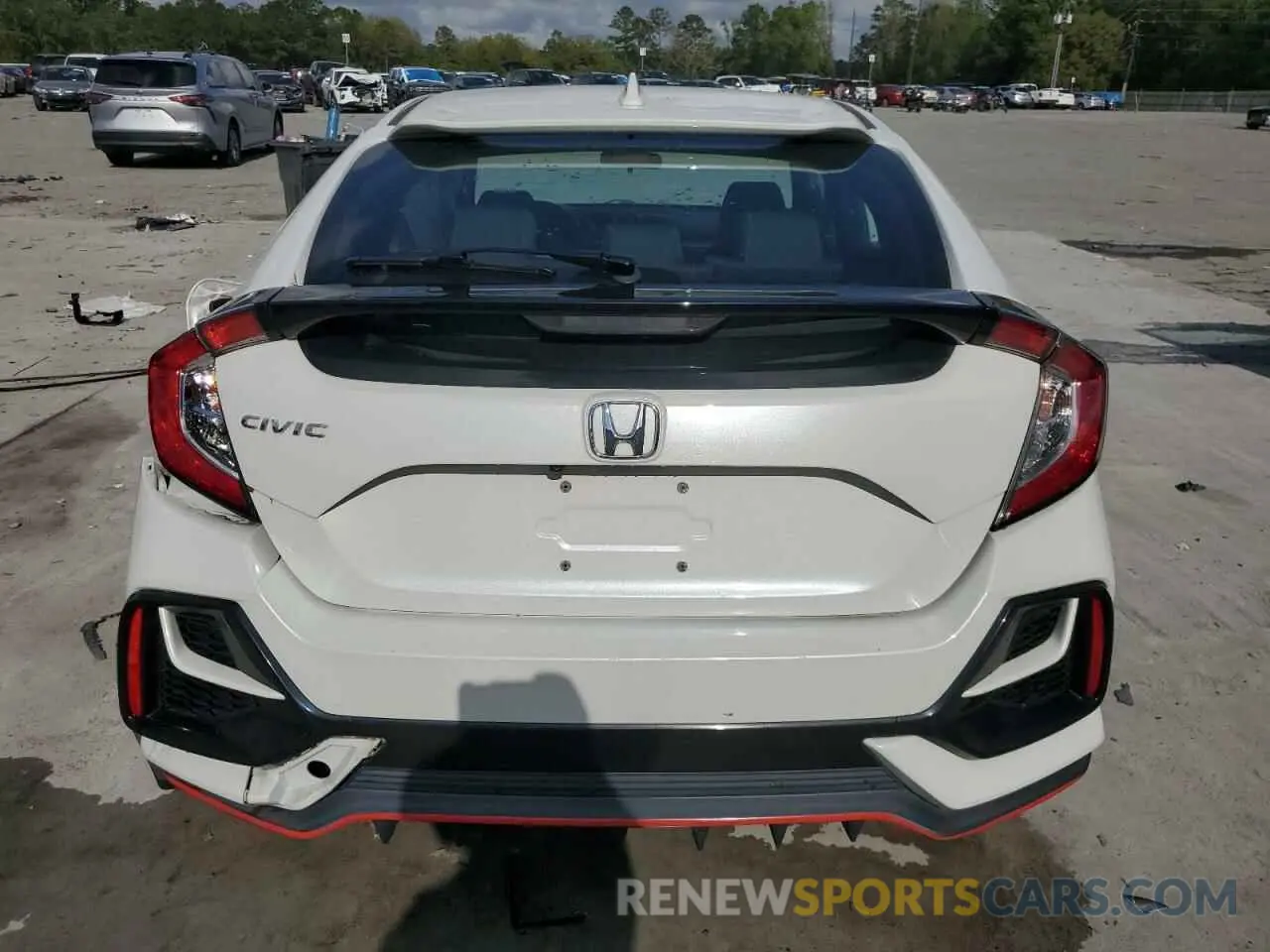 6 Photograph of a damaged car SHHFK7H62LU203773 HONDA CIVIC 2020