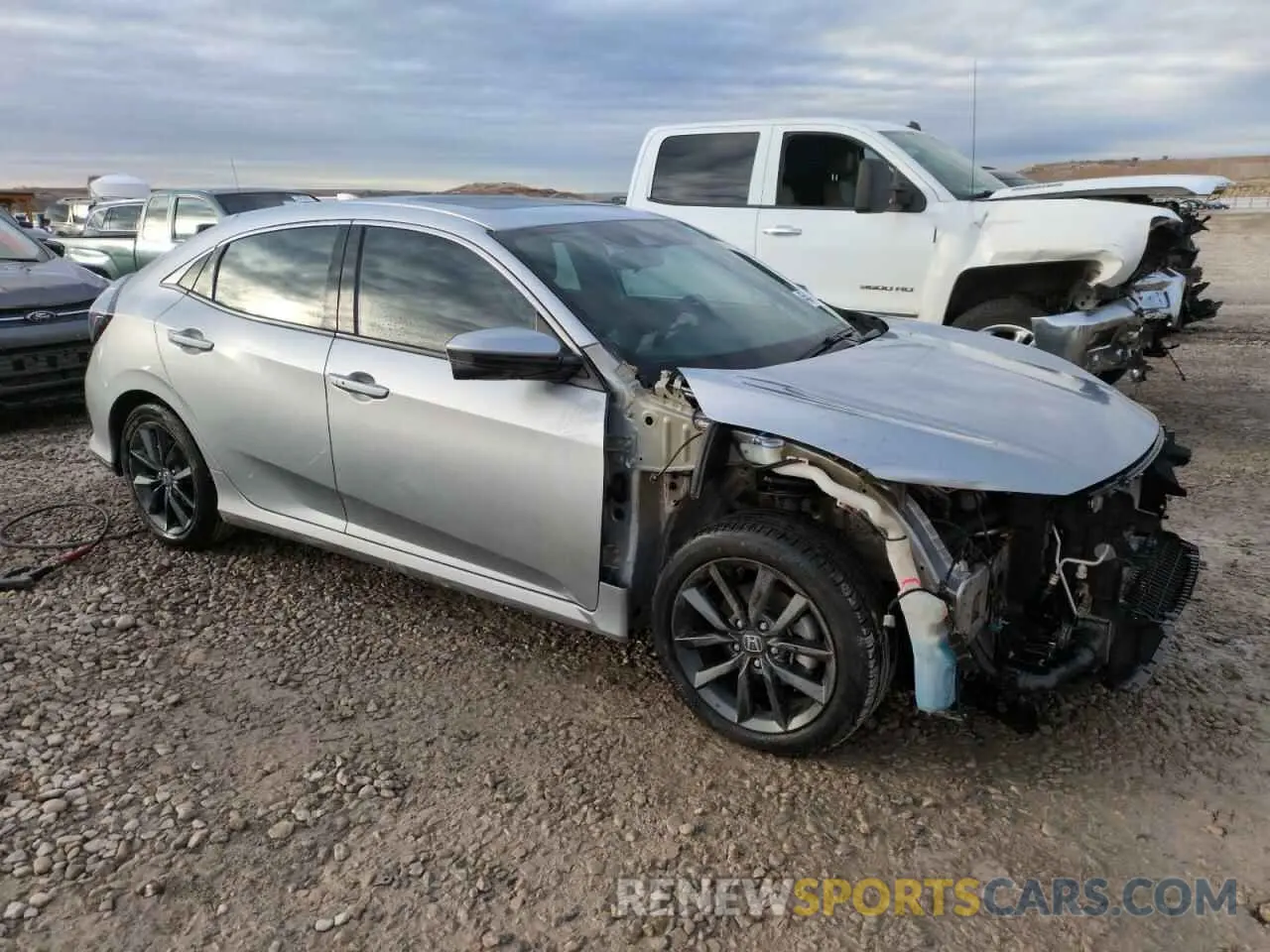 4 Photograph of a damaged car SHHFK7H62LU219696 HONDA CIVIC 2020