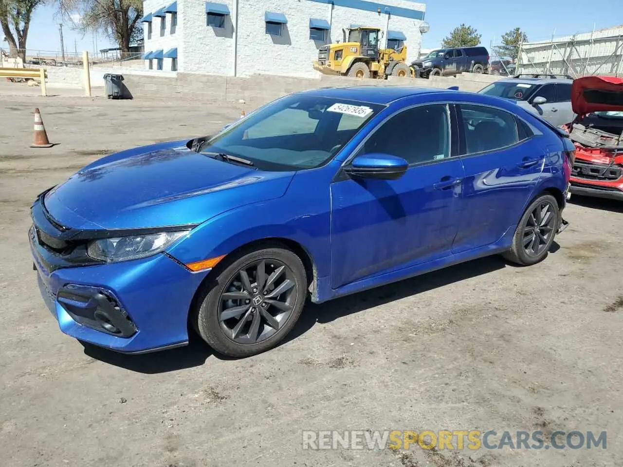 1 Photograph of a damaged car SHHFK7H62LU222789 HONDA CIVIC 2020
