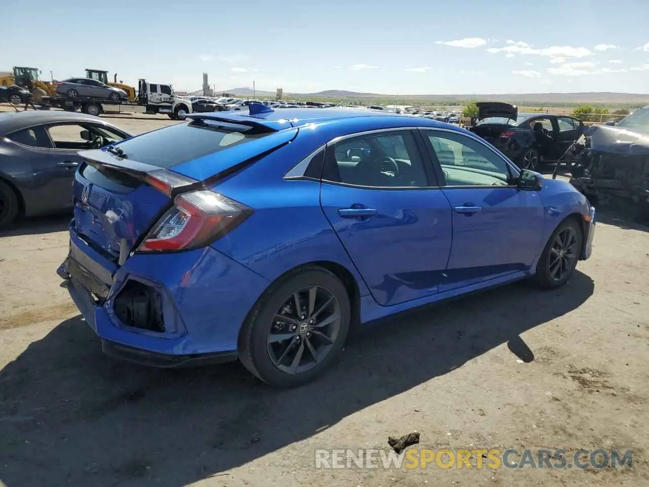 3 Photograph of a damaged car SHHFK7H62LU222789 HONDA CIVIC 2020